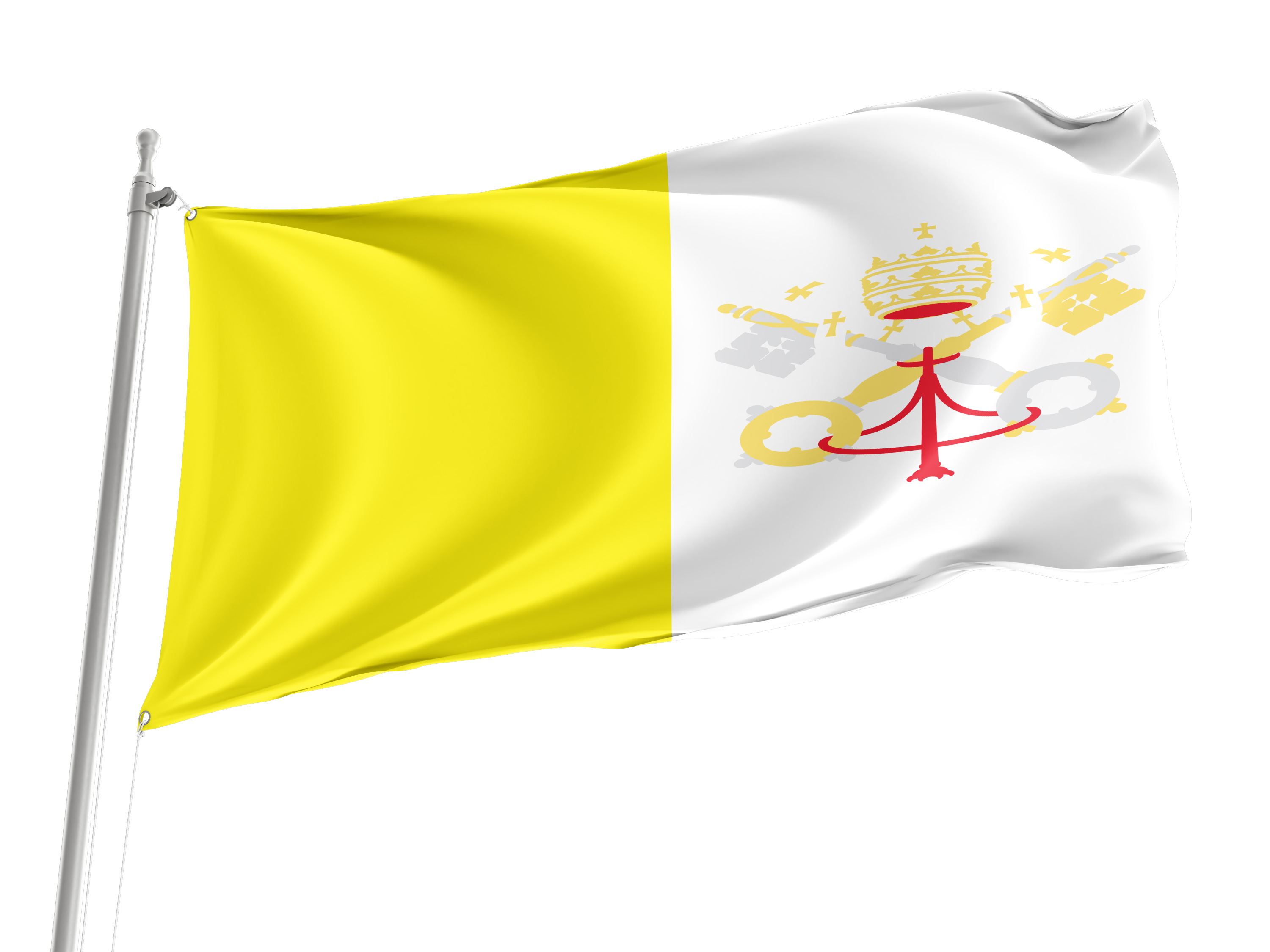 Vatican City Flag for Indoor & Outdoor Use