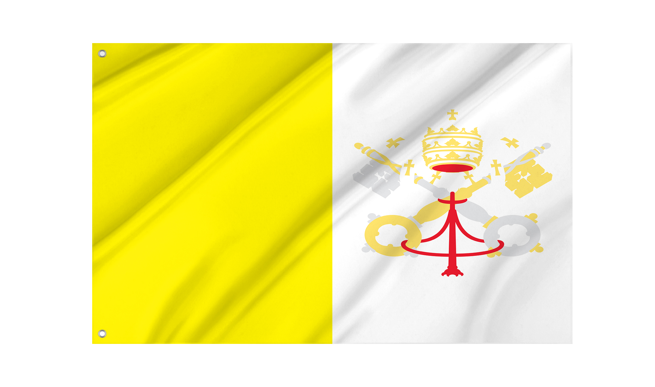 Vatican City Flag for Indoor & Outdoor Use