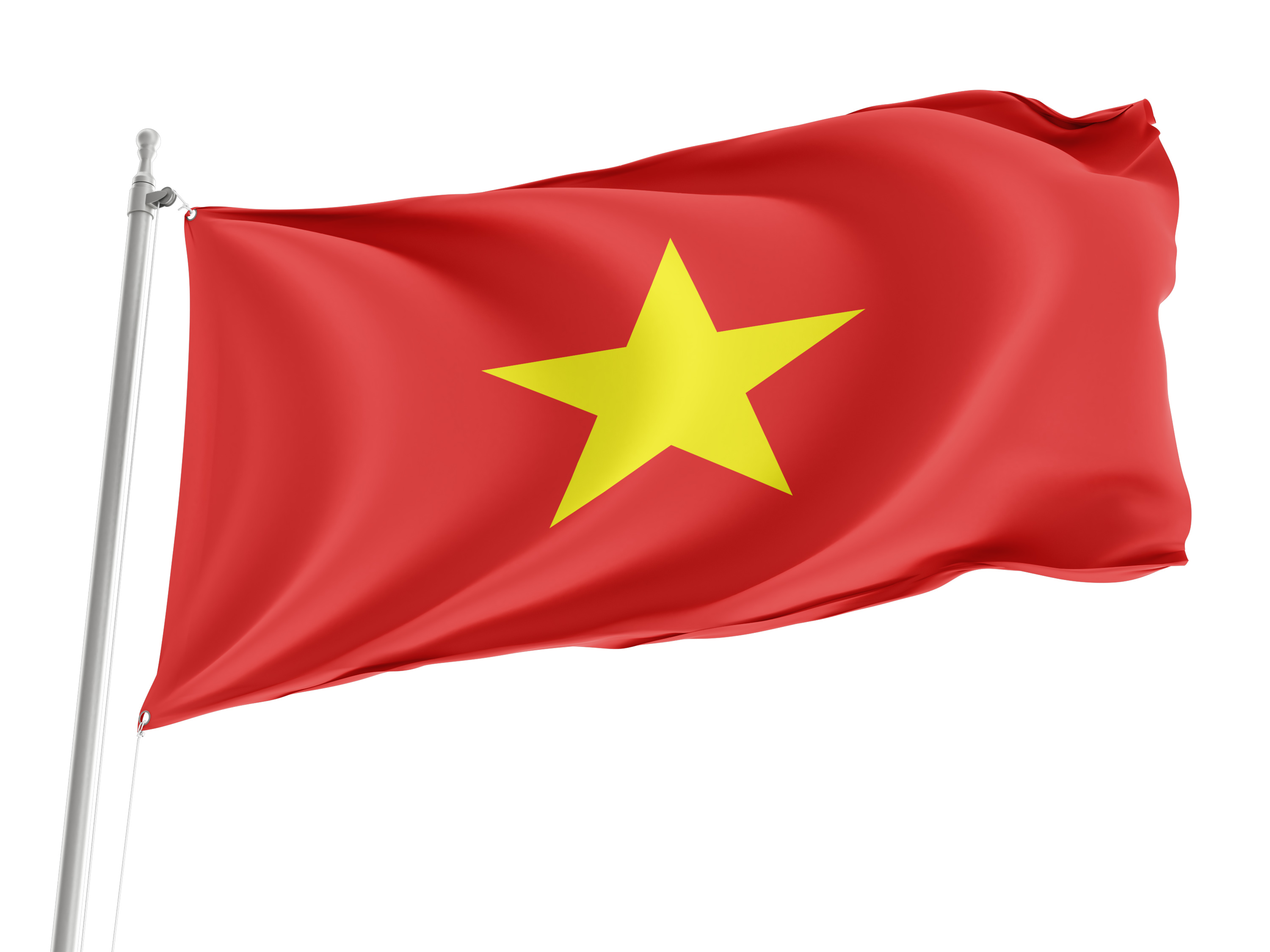 Vietnam Flag for Indoor & Outdoor Use