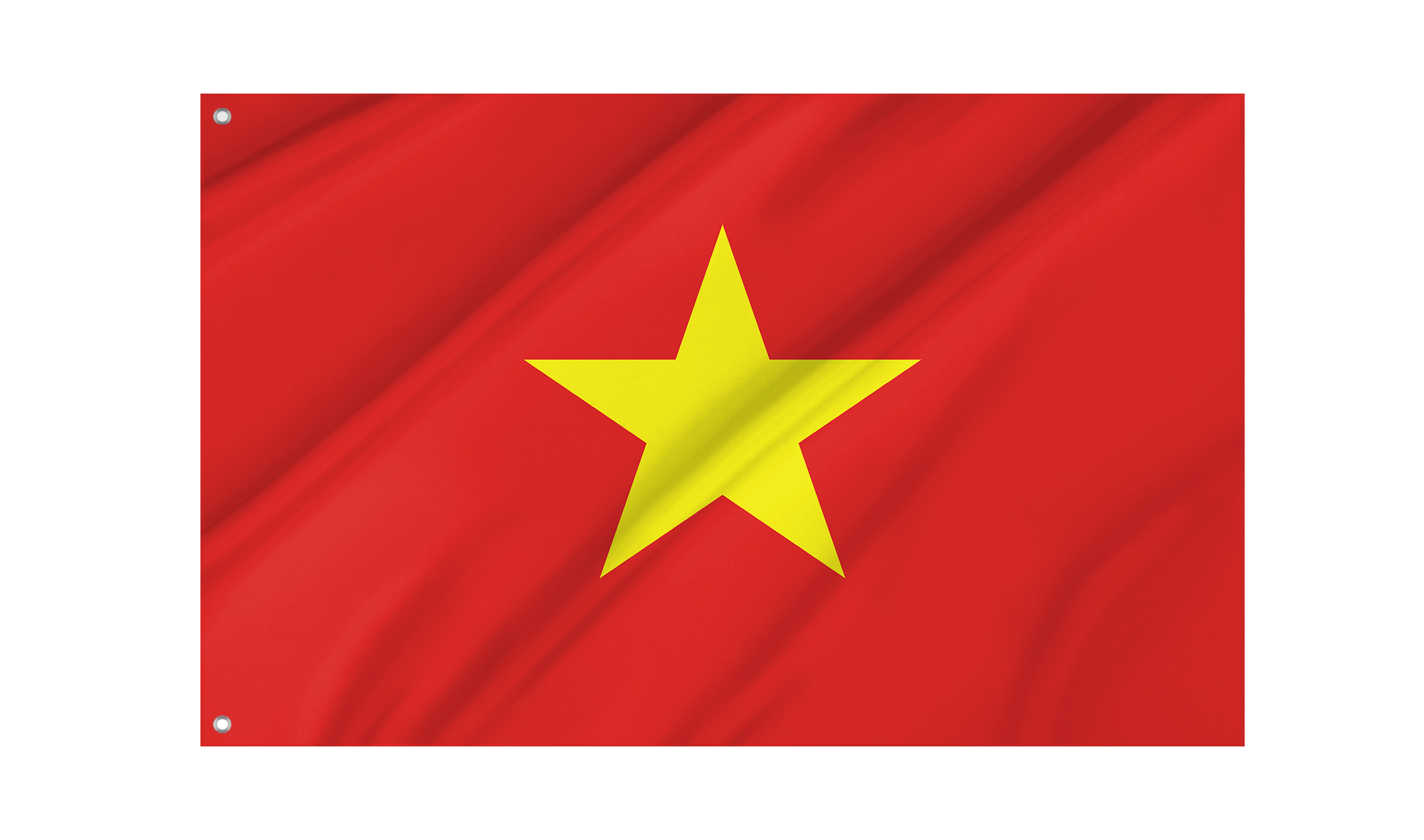 Vietnam Flag for Indoor & Outdoor Use