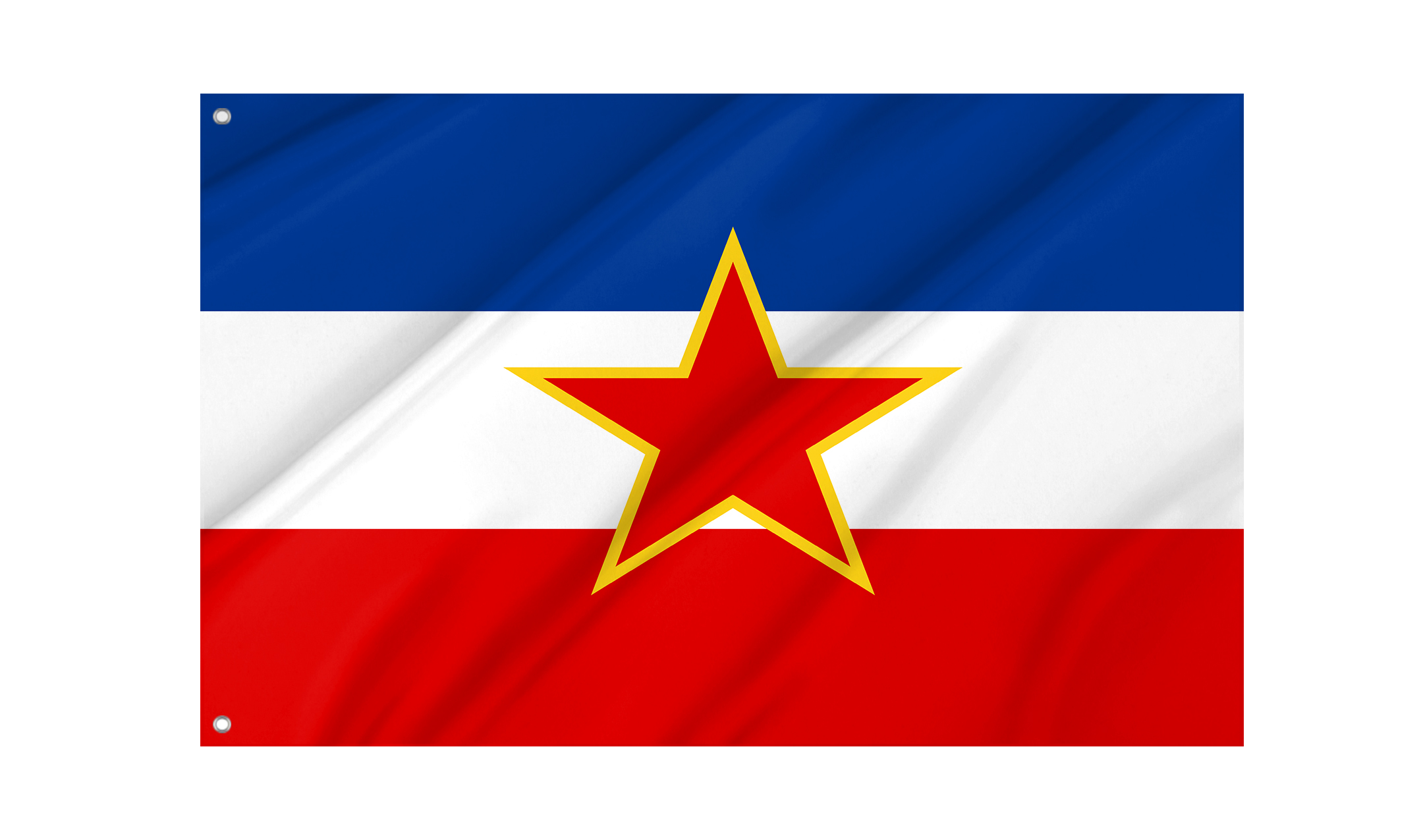 Yugoslavia Flag for Indoor & Outdoor Use