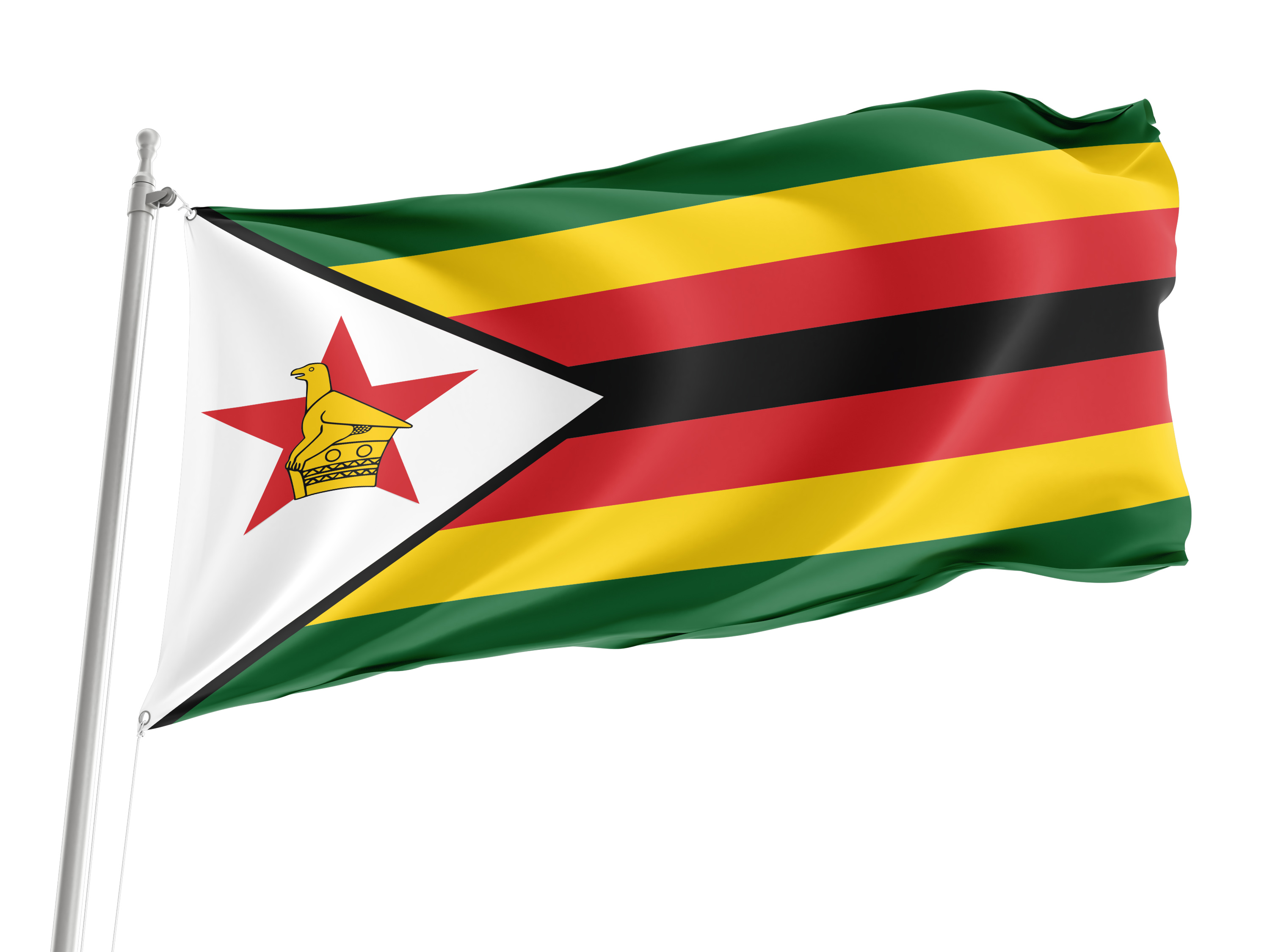 Zimbabwe Flag for Indoor & Outdoor Use