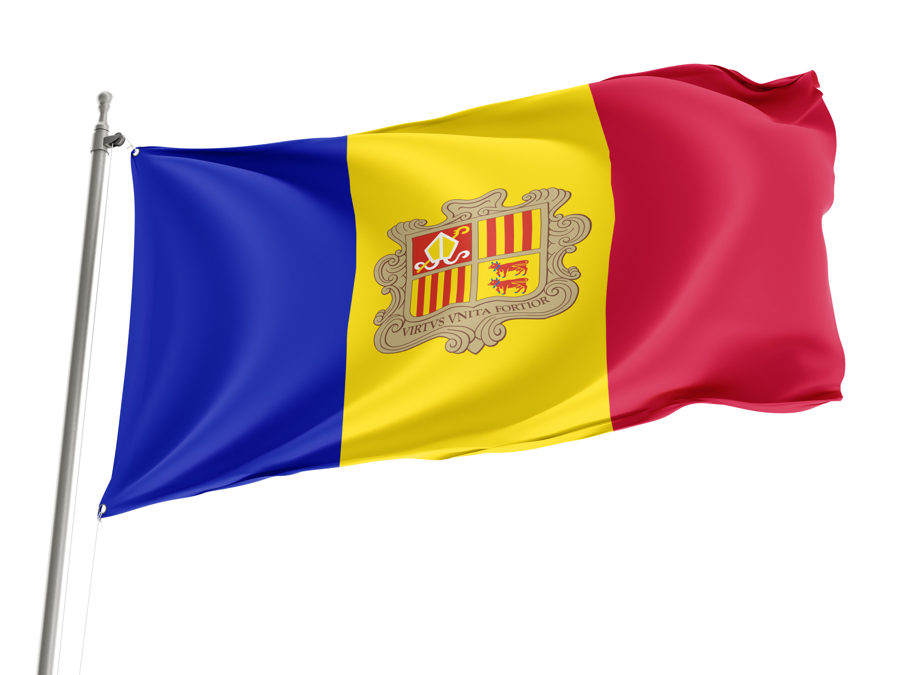 Andorra Flag for Indoor & Outdoor Use