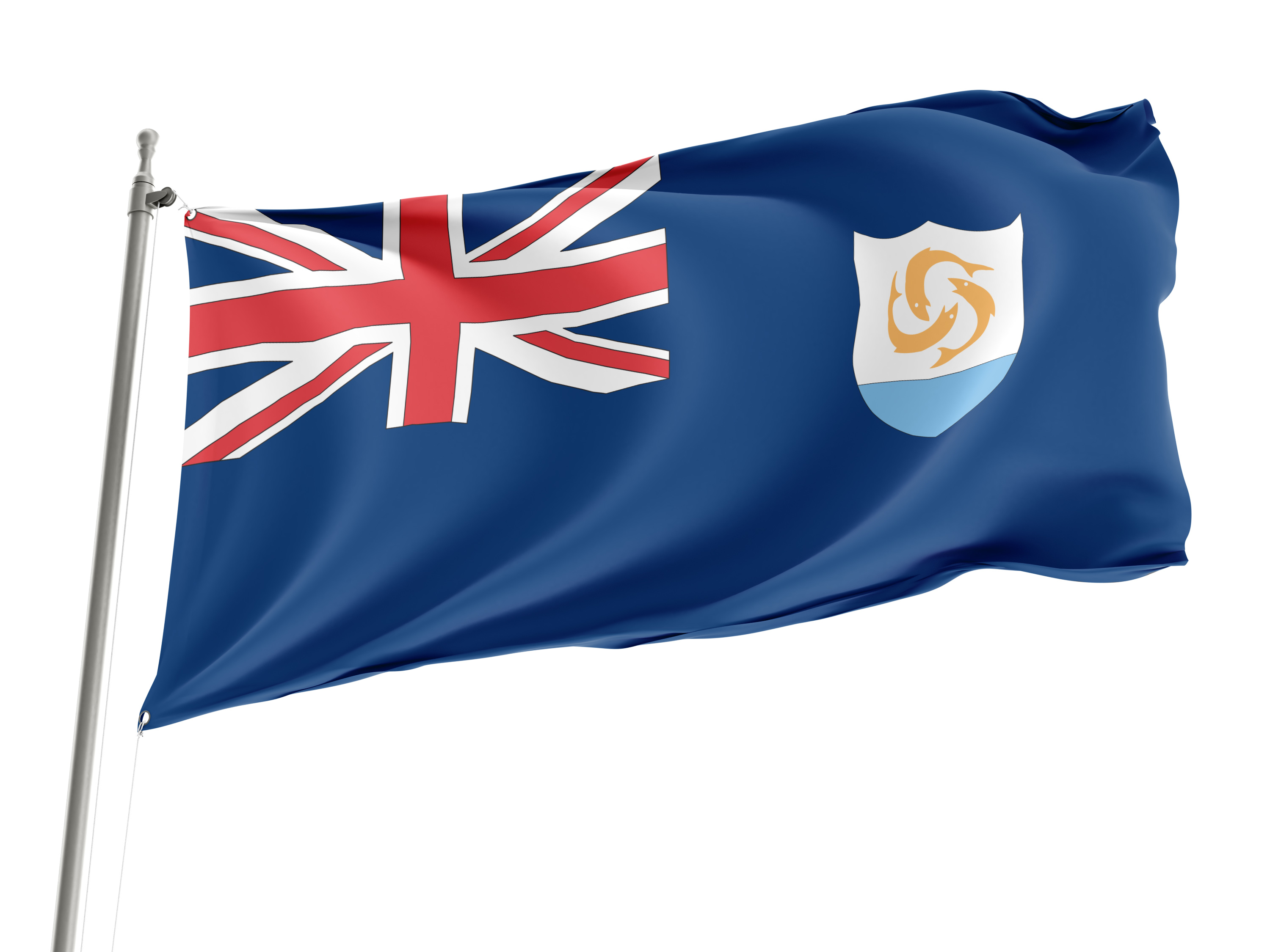Anguilla Flag for Indoor & Outdoor Use