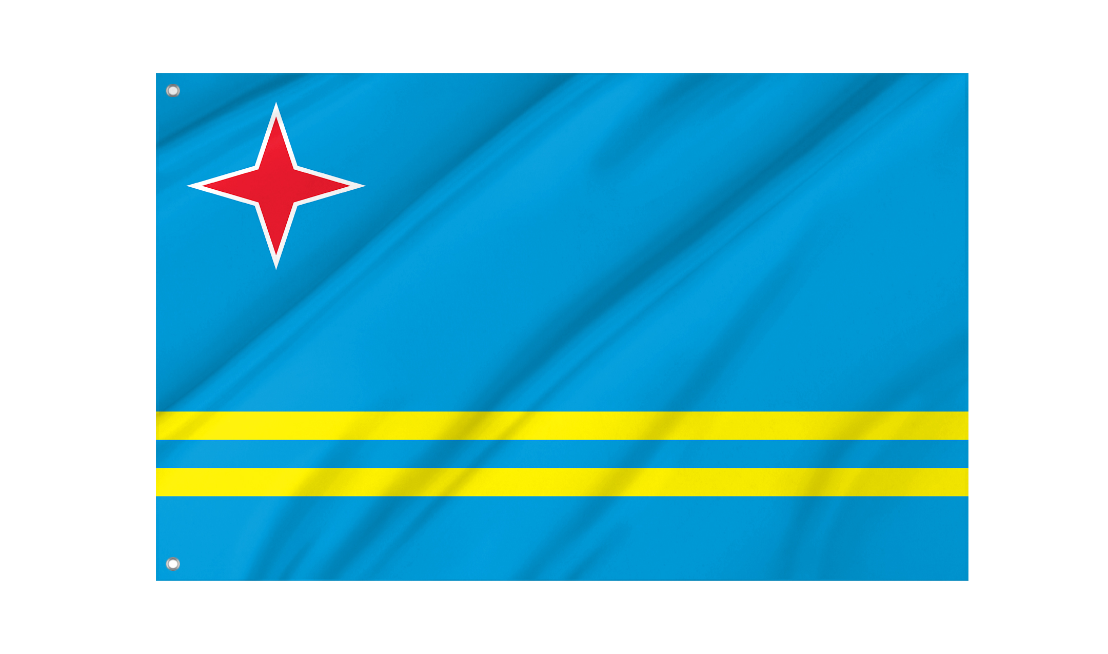 Aruba Flag for Indoor & Outdoor Use