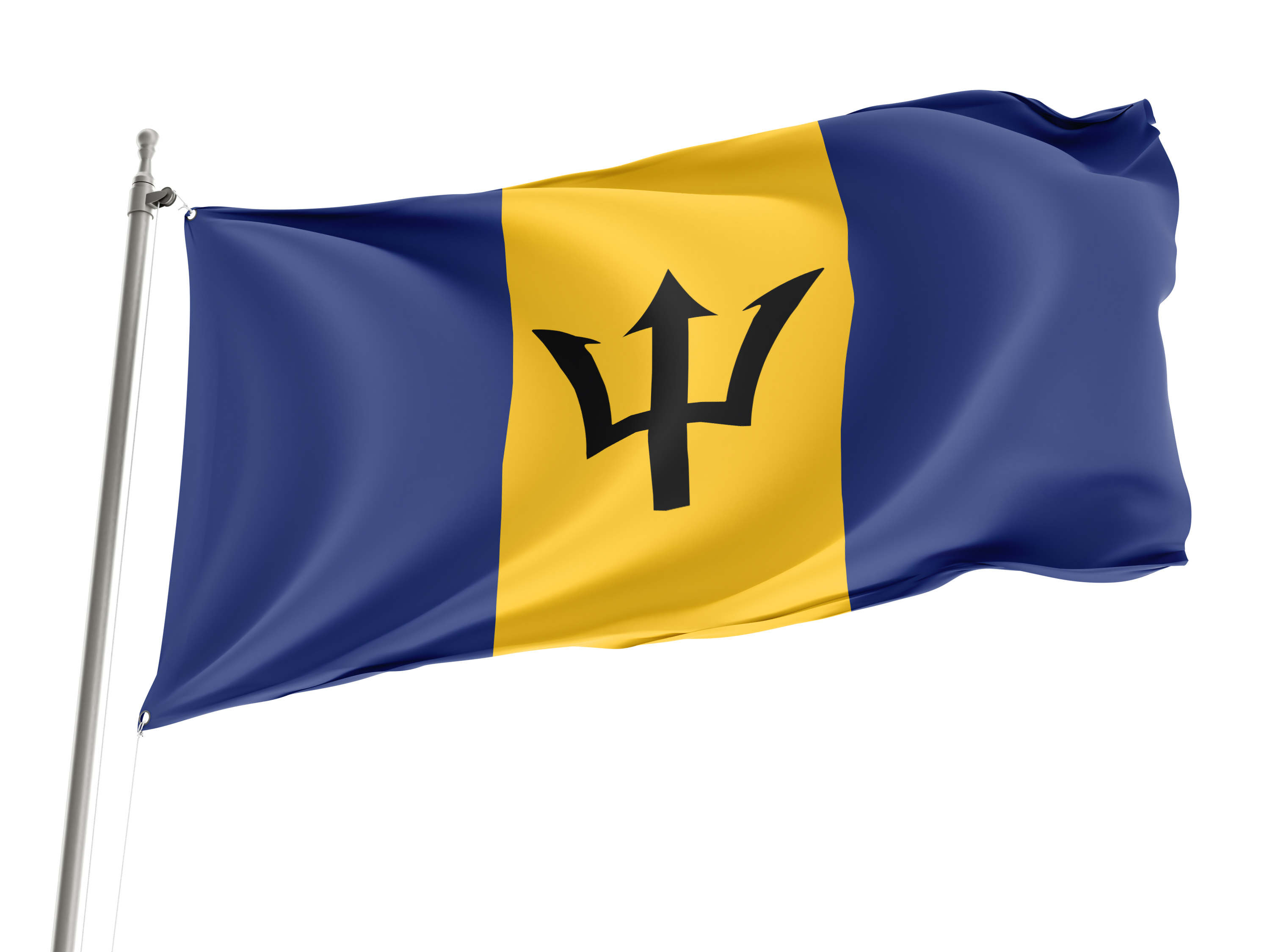 Barbados Flag for Indoor & Outdoor Use