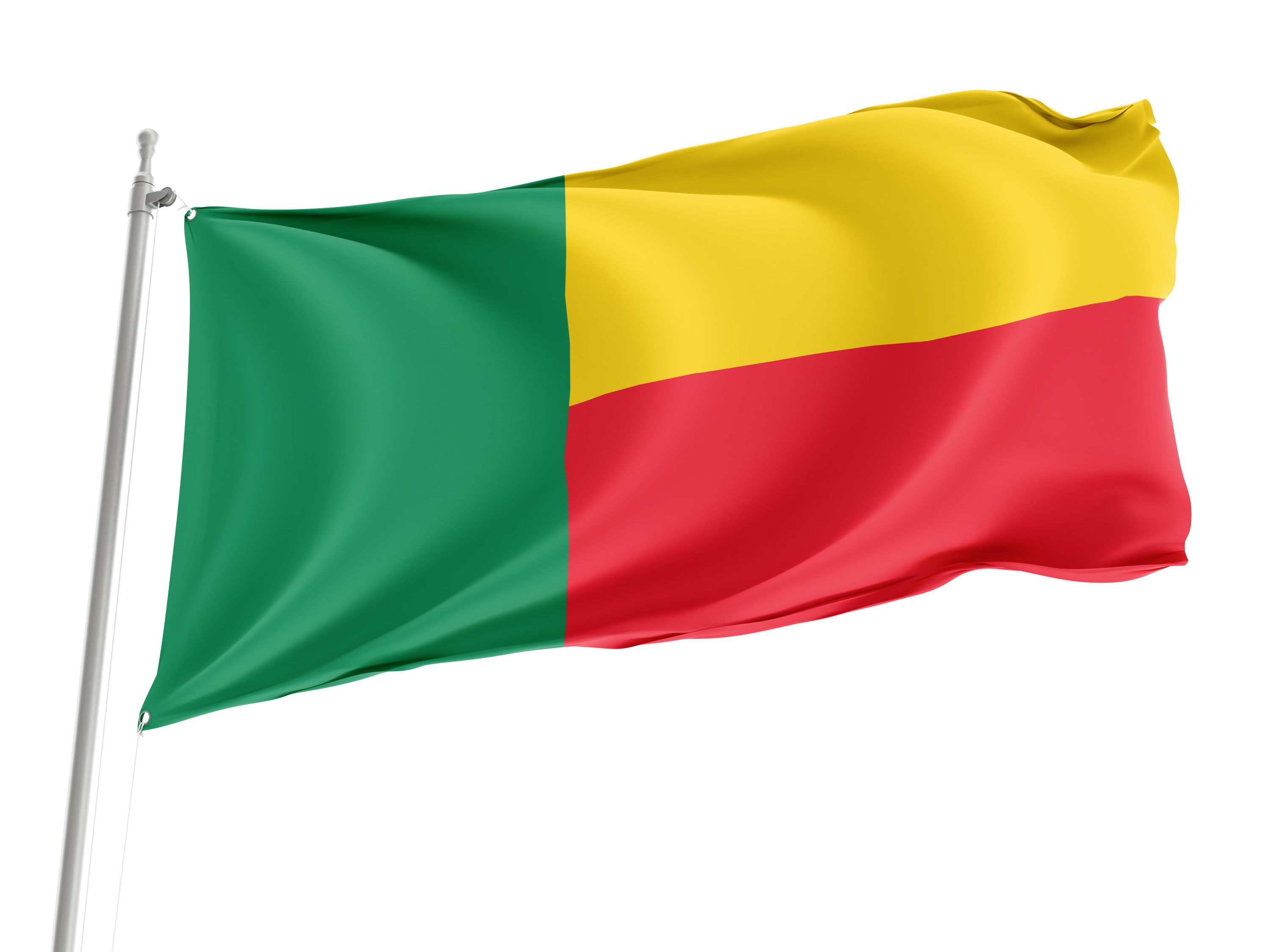 Benin Flag for Indoor & Outdoor Use