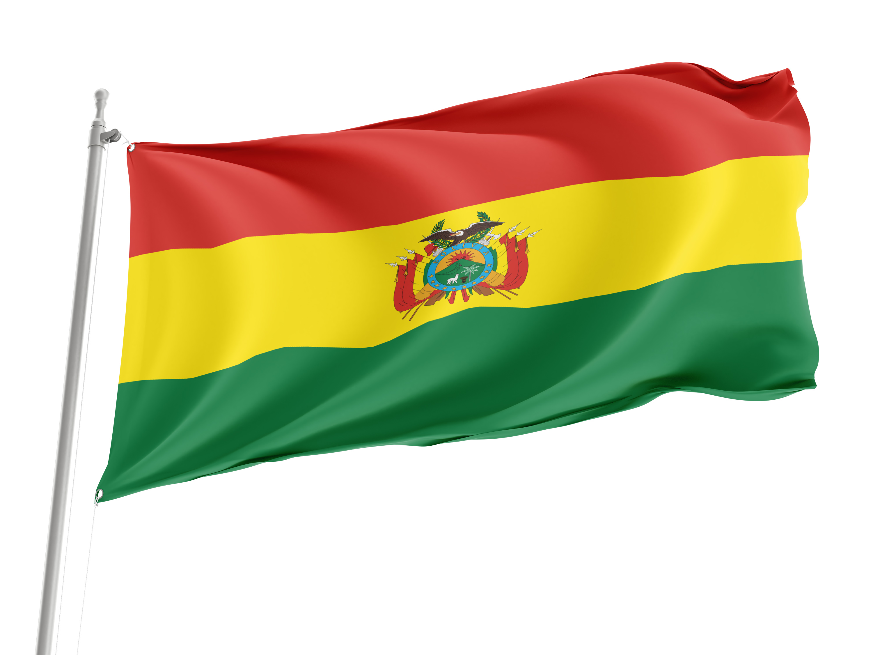 Bolivia Flag for Indoor & Outdoor Use