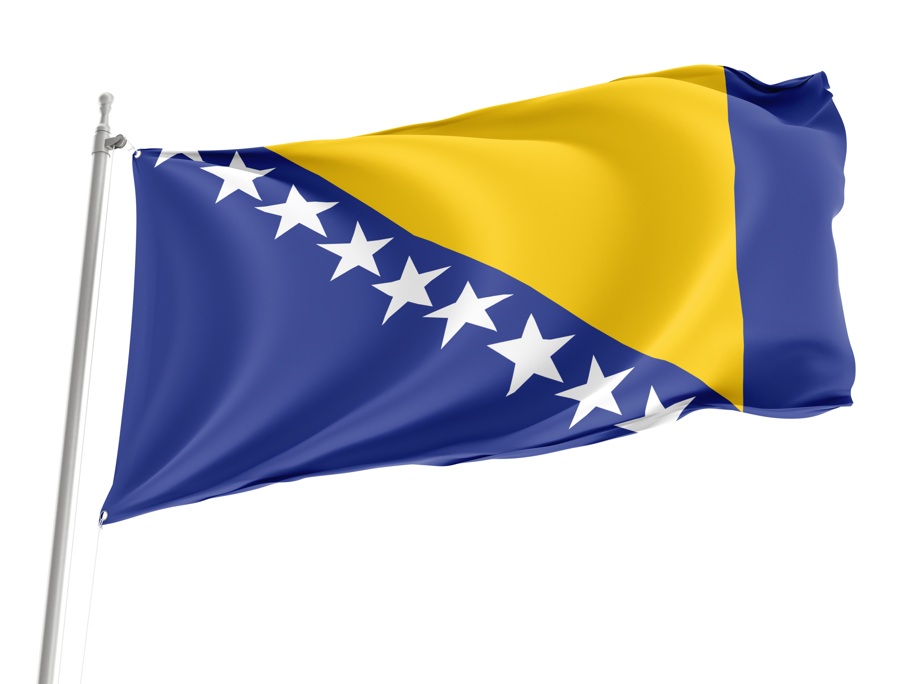 Bosnia and Herzegovina Flag for Indoor & Outdoor Use
