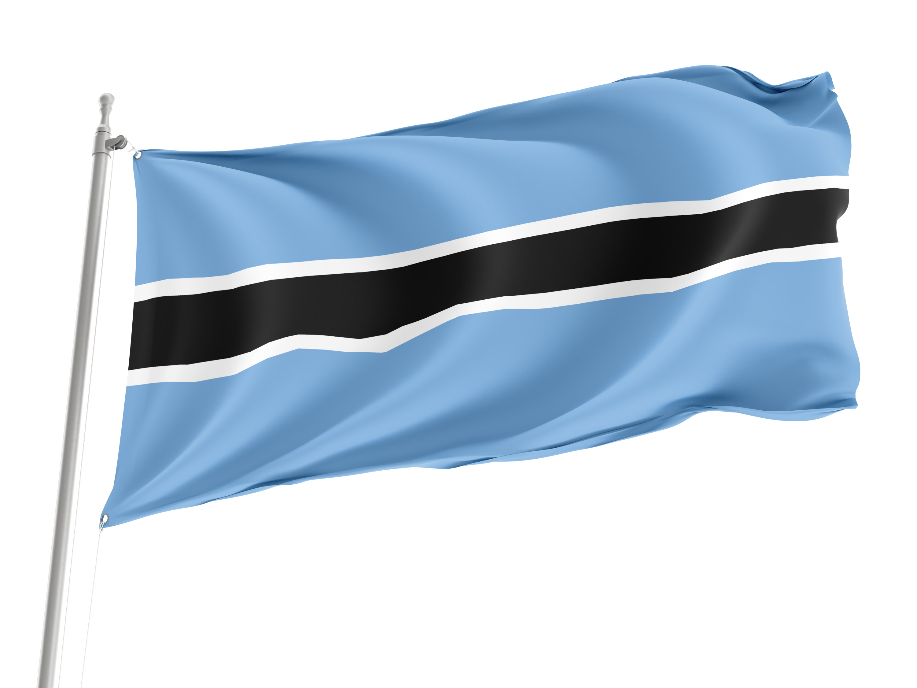Botswana Flag for Indoor & Outdoor Use