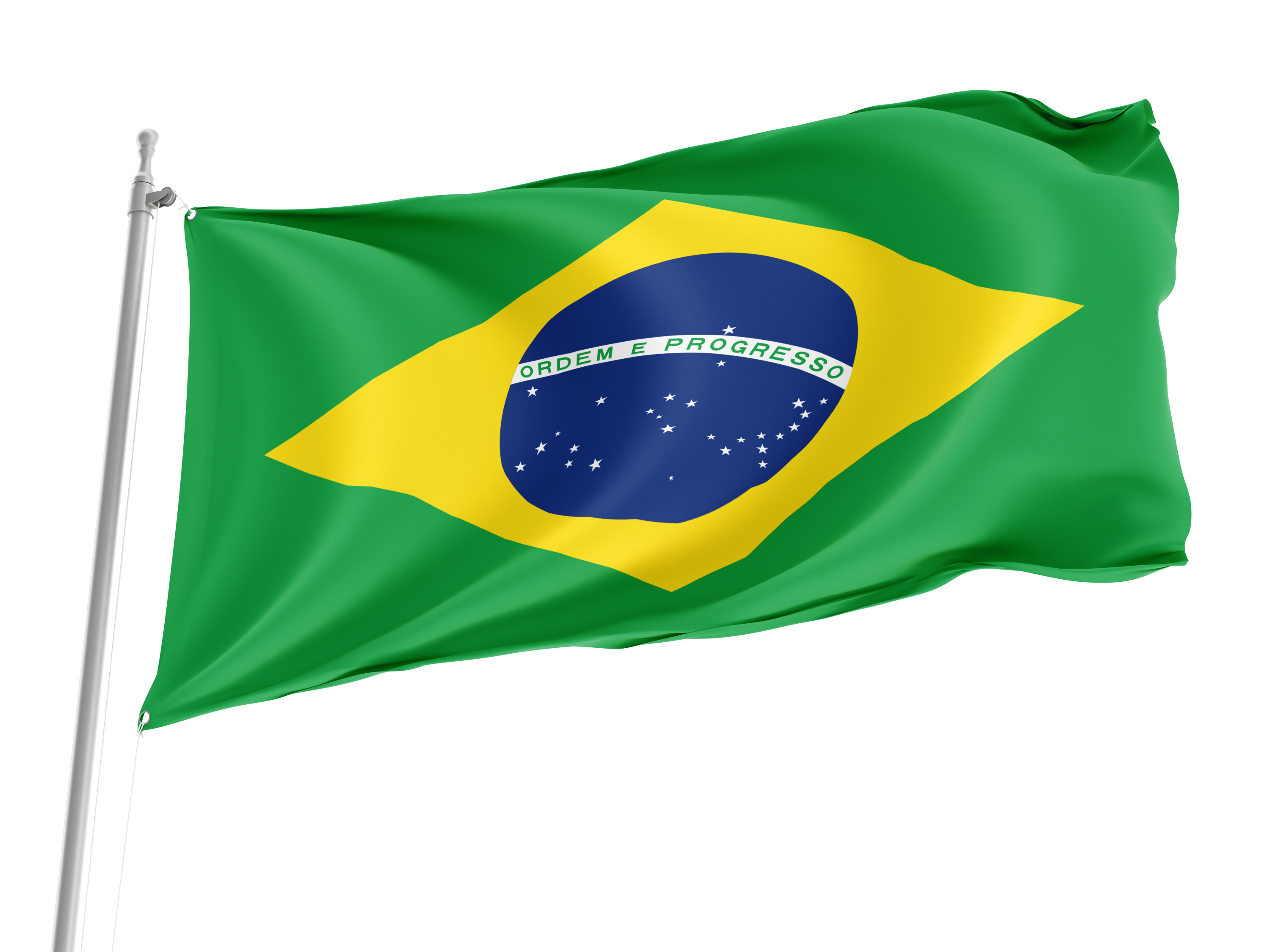 Brazil Flag for Indoor & Outdoor Use