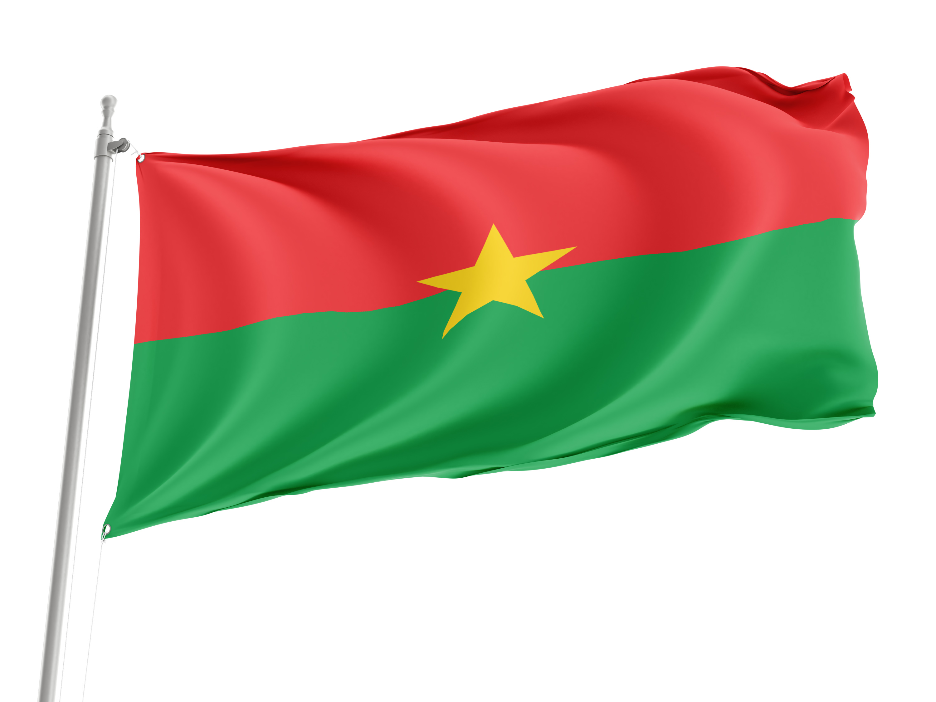 Burkina Faso Flag for Indoor & Outdoor Use