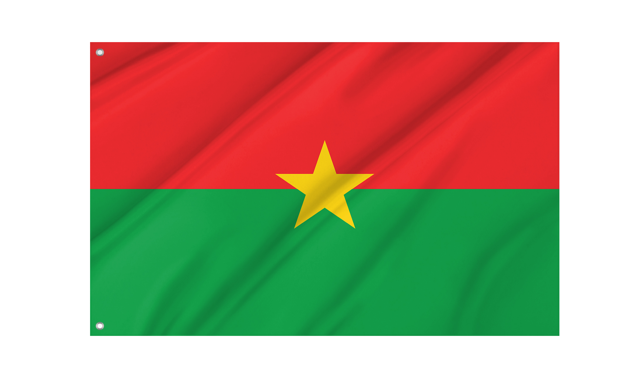Burkina Faso Flag for Indoor & Outdoor Use