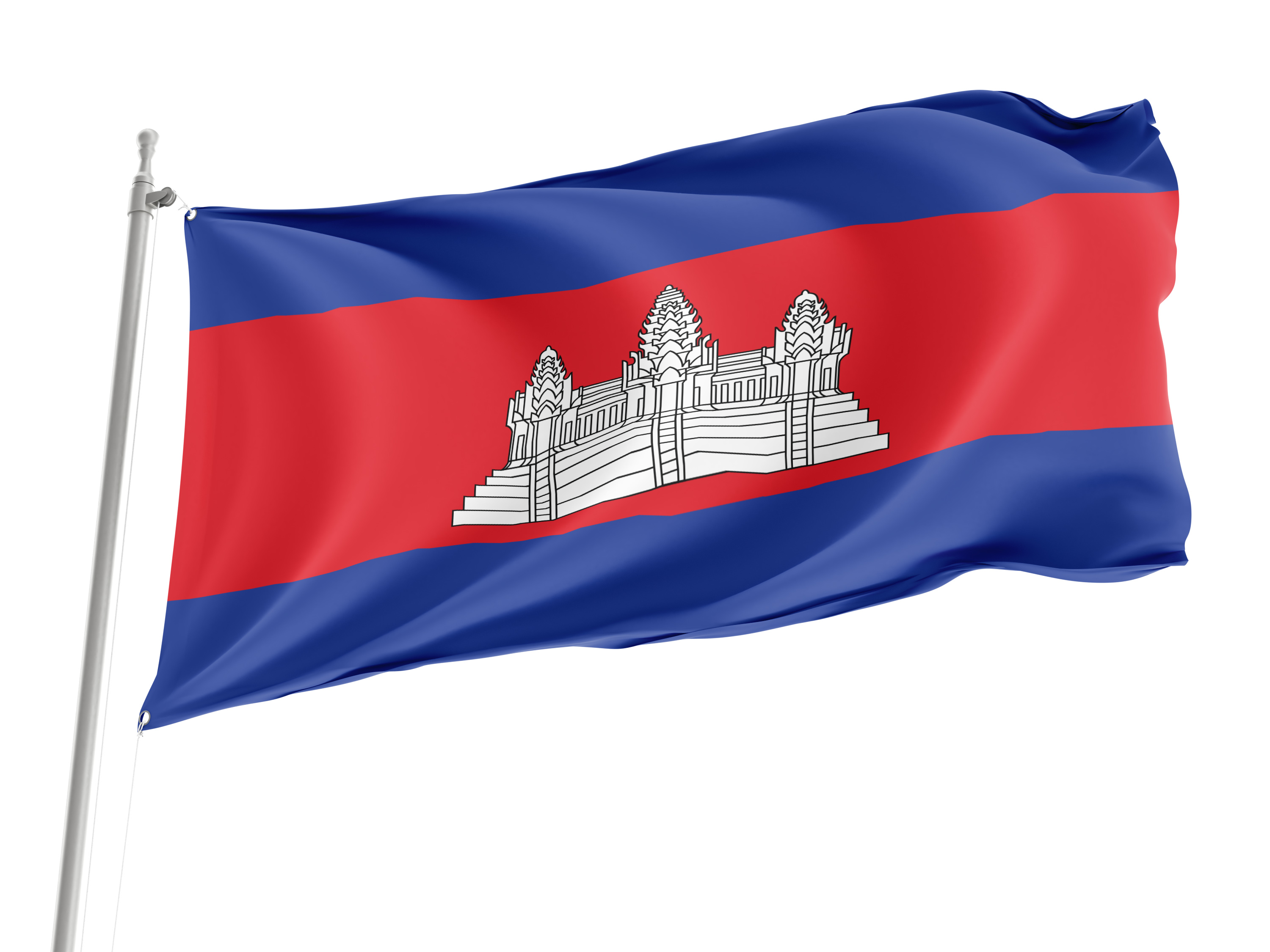 Cambodia Flag for Indoor & Outdoor Use