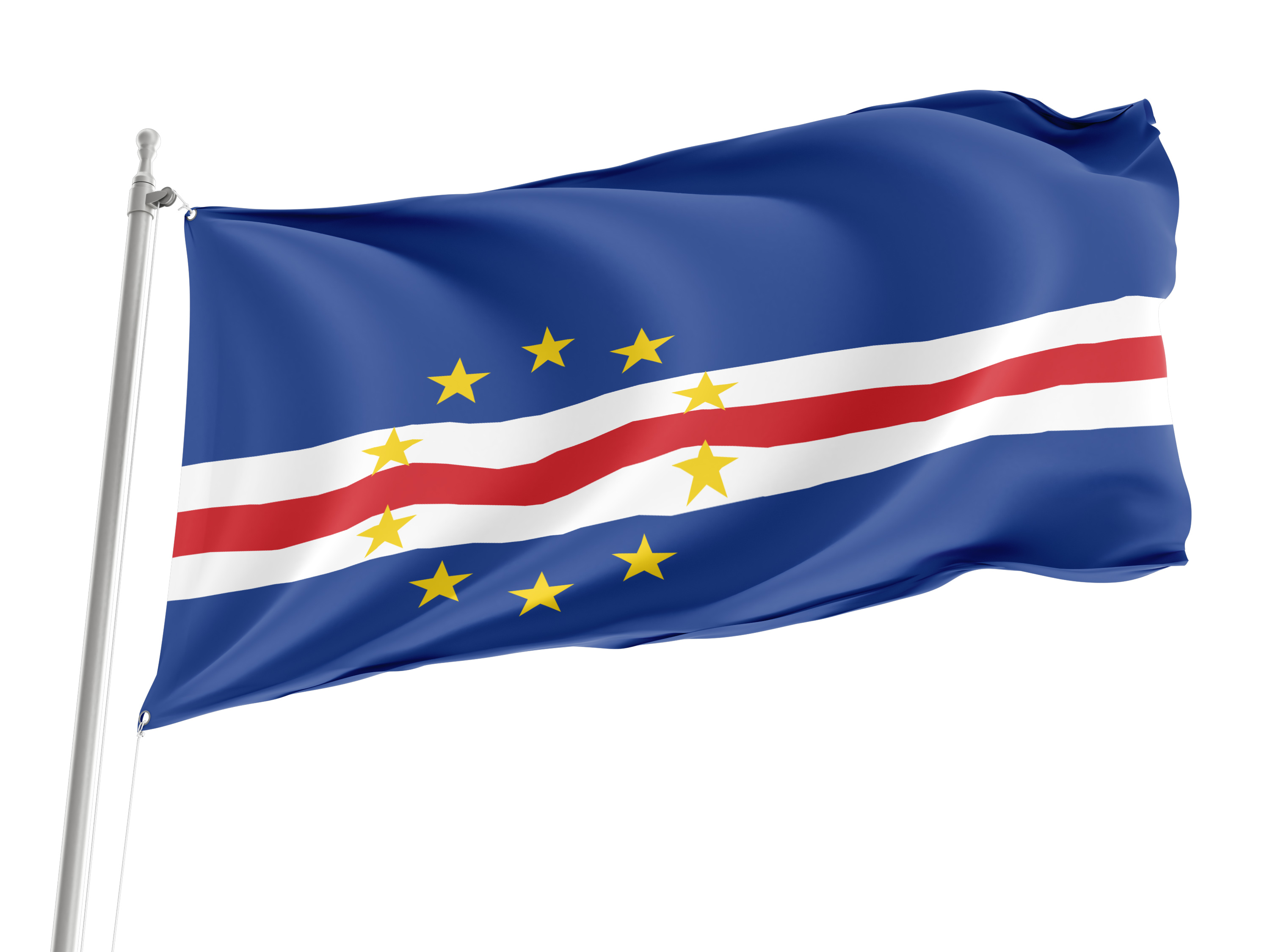 Cape Verde Flag for Indoor & Outdoor Use