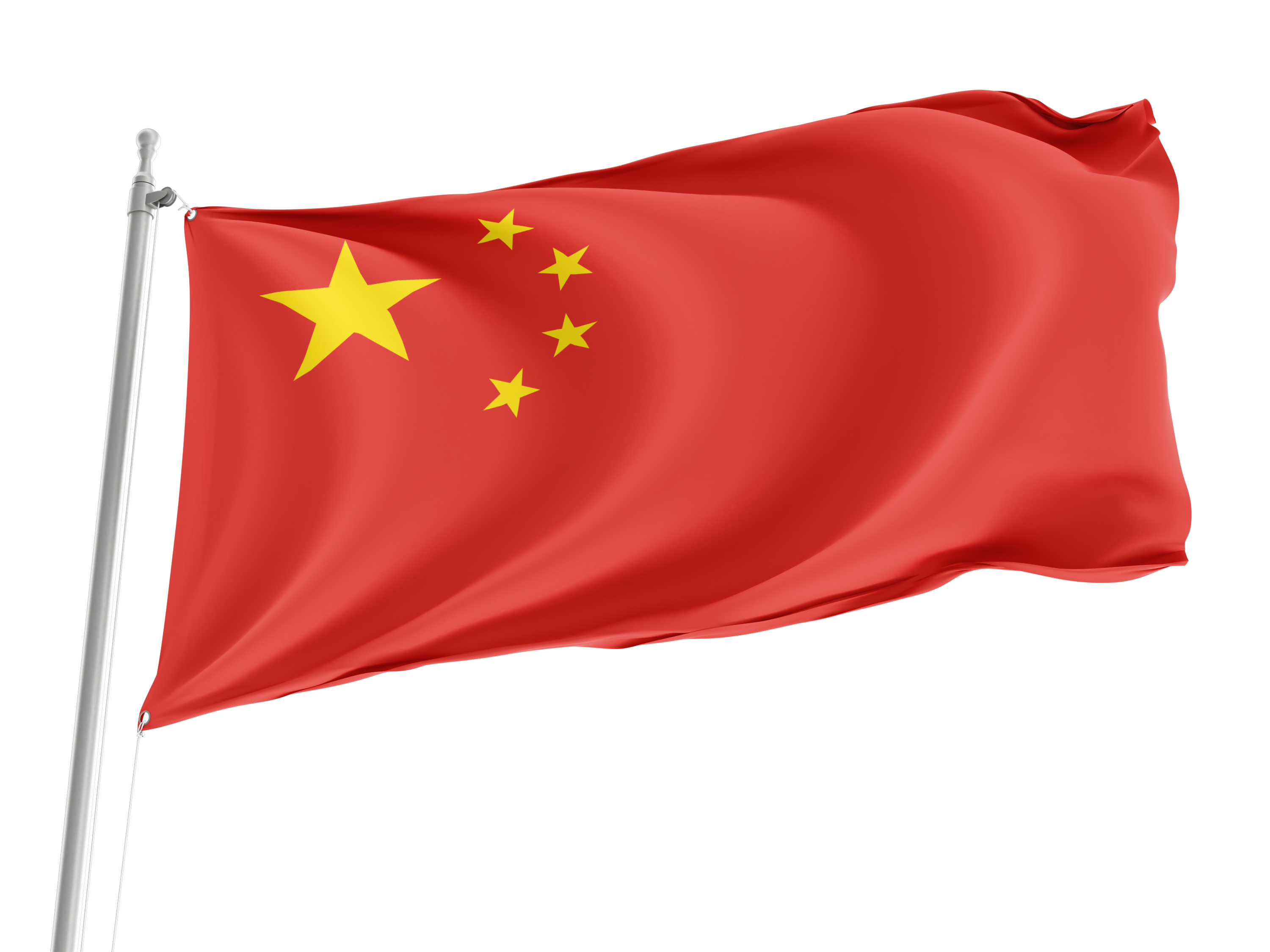 China Flag for Indoor & Outdoor Use