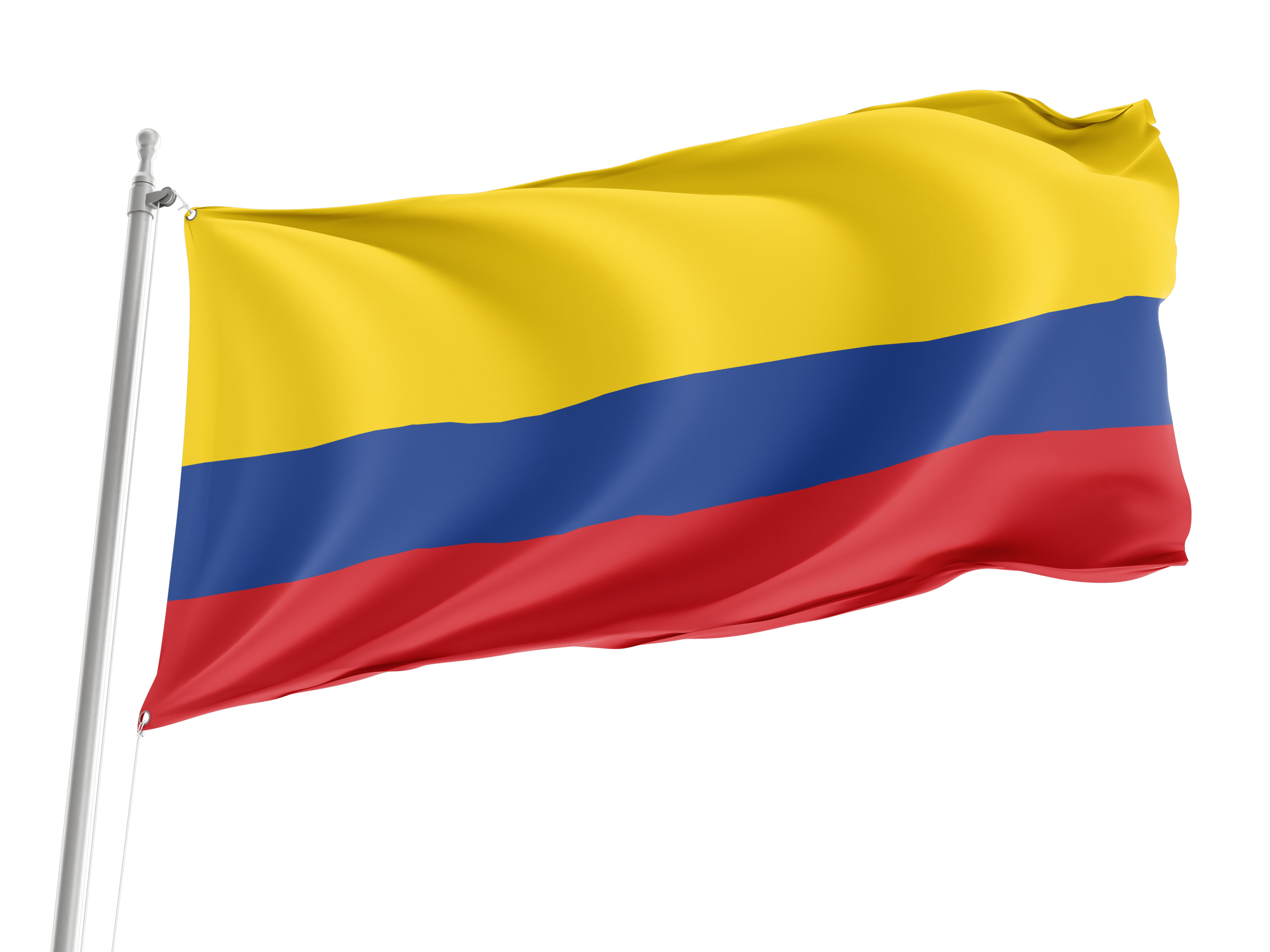Colombia Flag for Indoor & Outdoor Use
