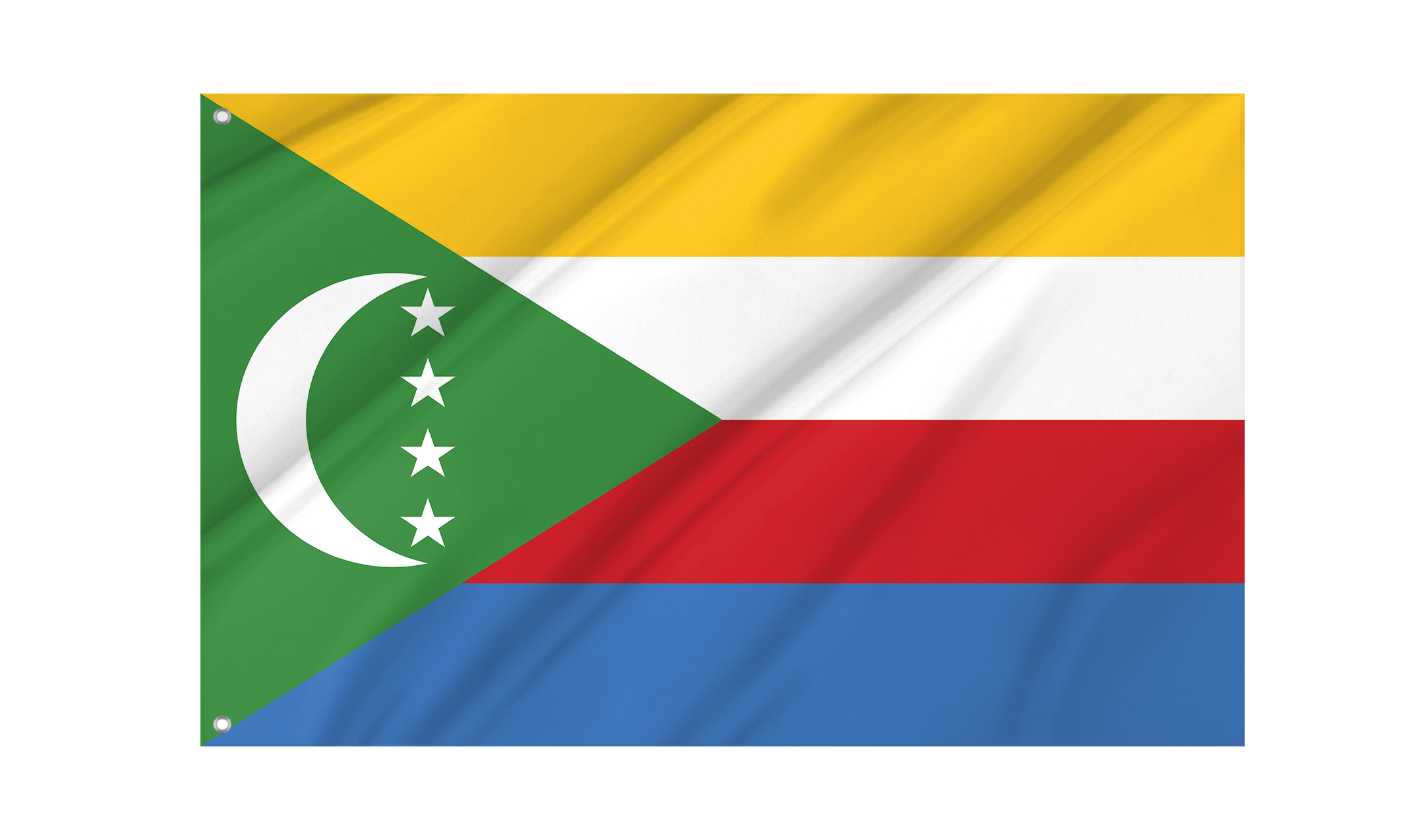 Comoros Flag for Indoor & Outdoor Use
