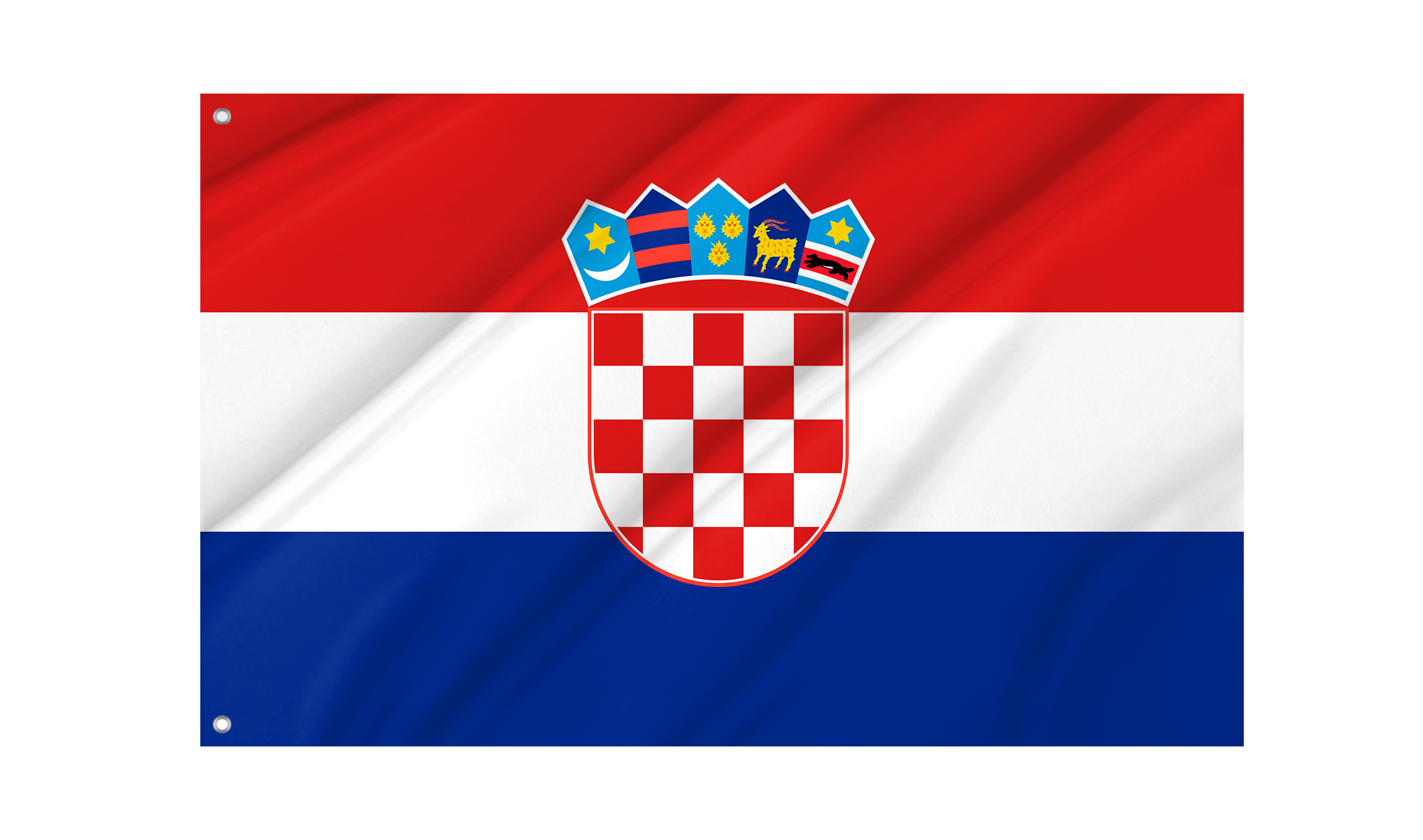 Croatia Flag for Indoor & Outdoor Use