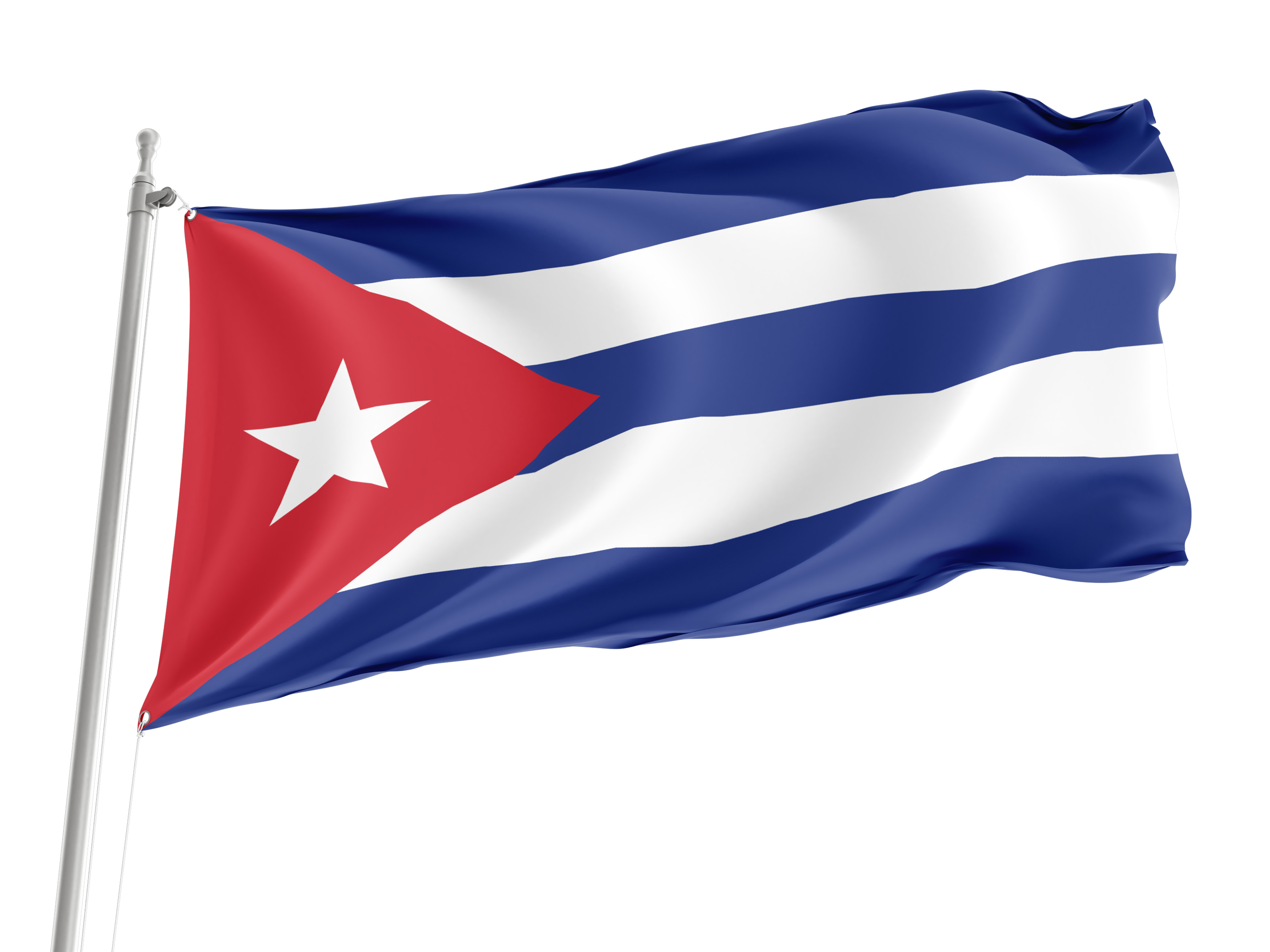 Cuba Flag for Indoor & Outdoor Use
