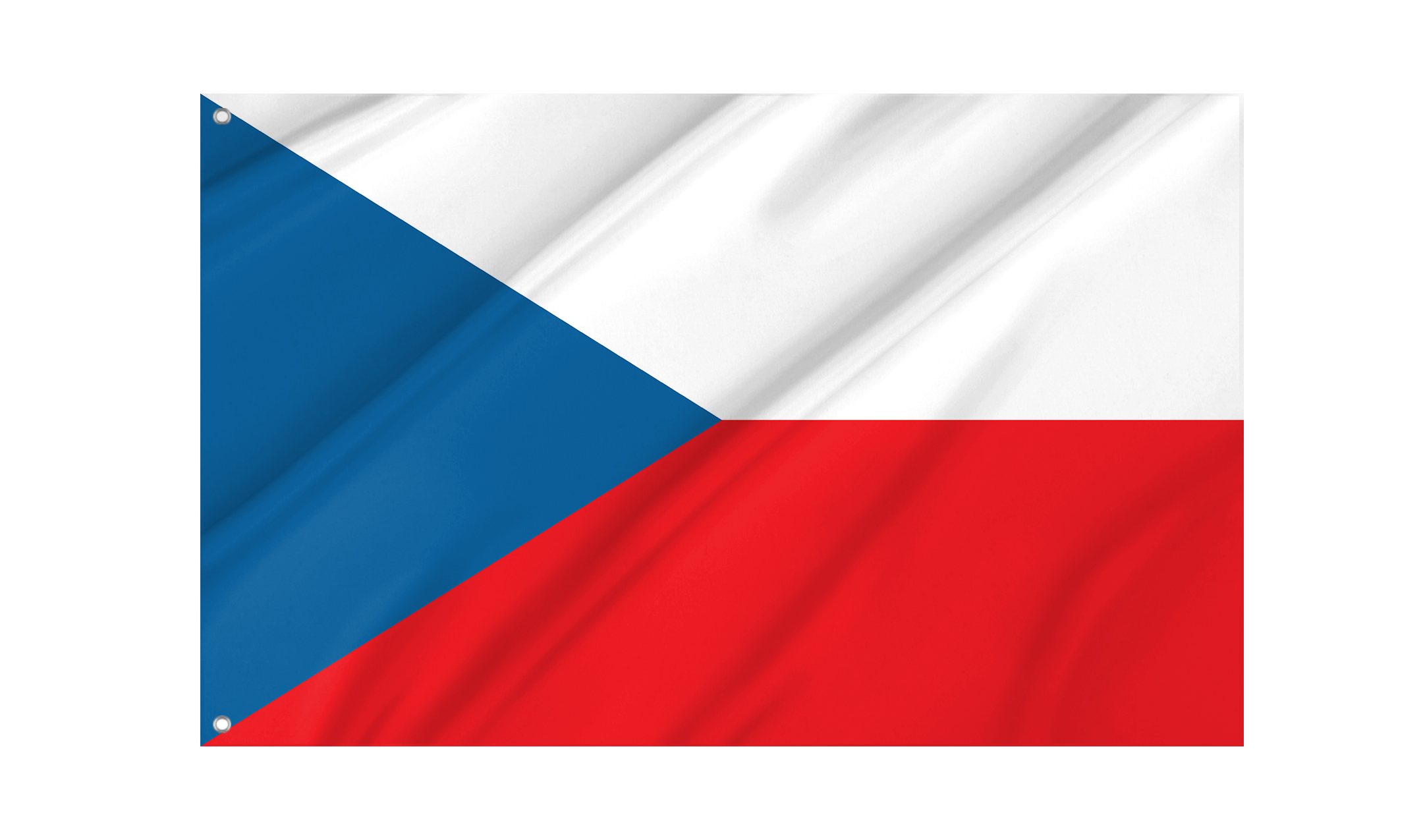 Czech Republic Flag for Indoor & Outdoor Use