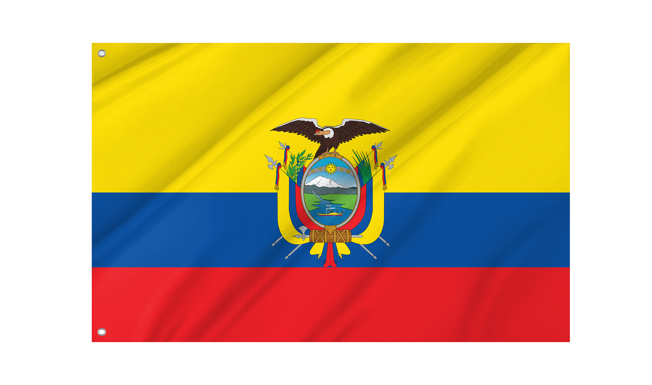 Ecuador Flag for Indoor & Outdoor Use