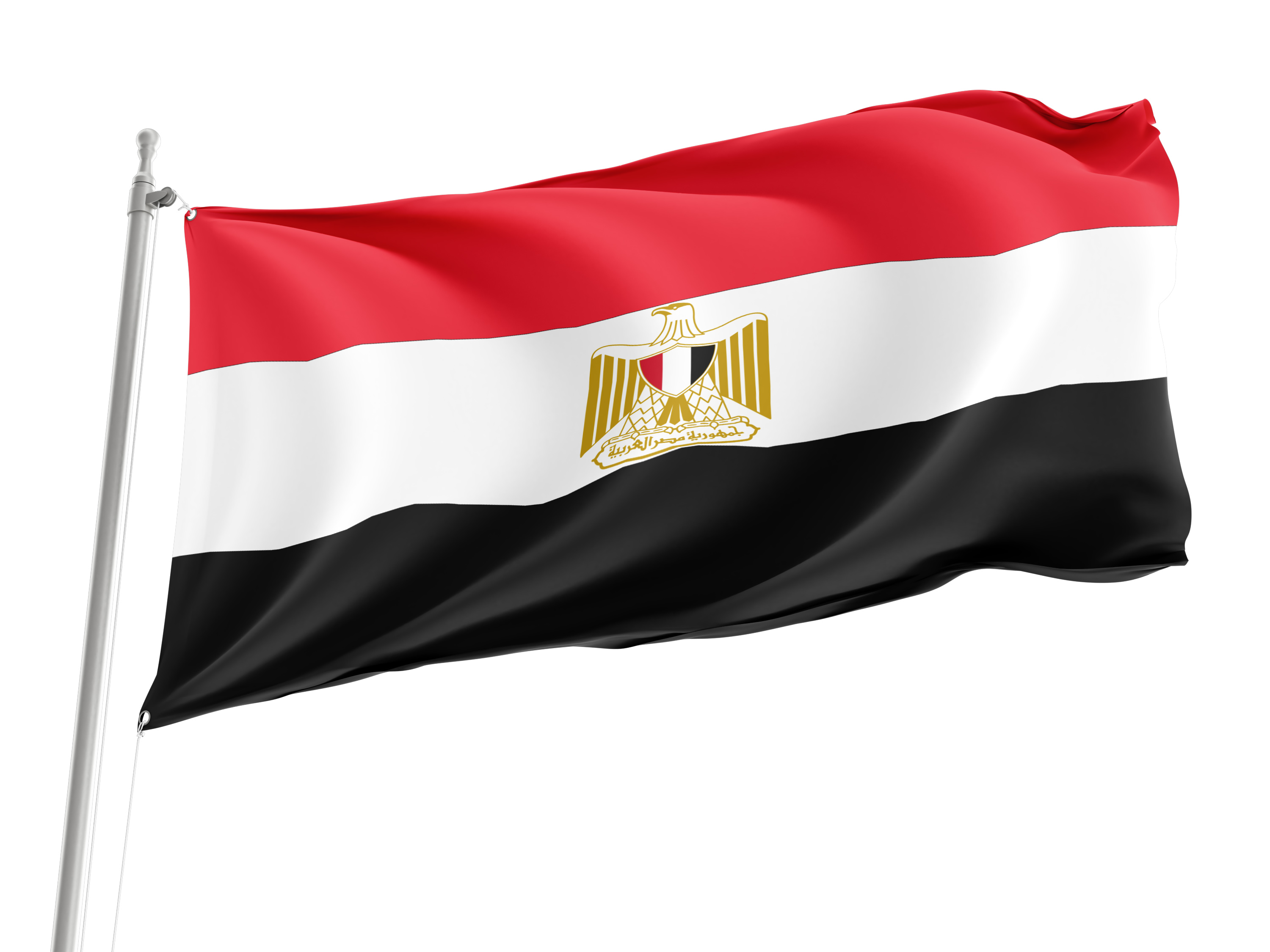 Egypt Flag for Indoor & Outdoor Use