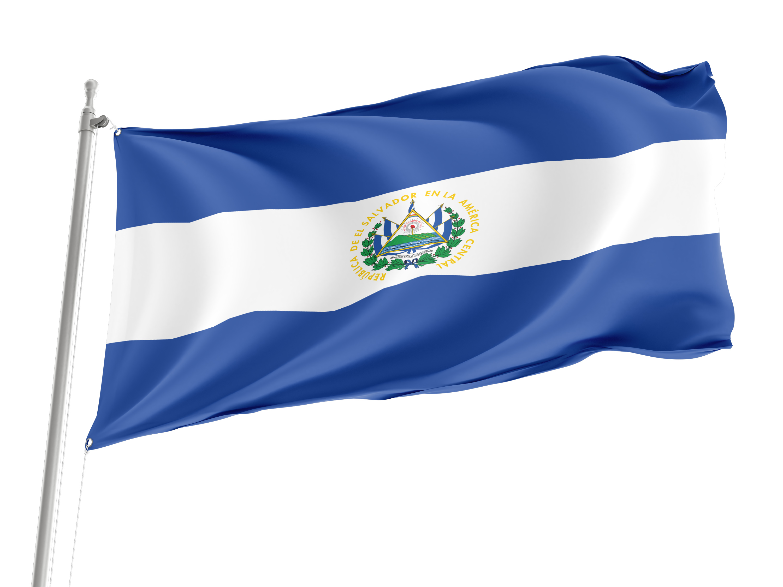 El Salvador Flag for Indoor & Outdoor Use