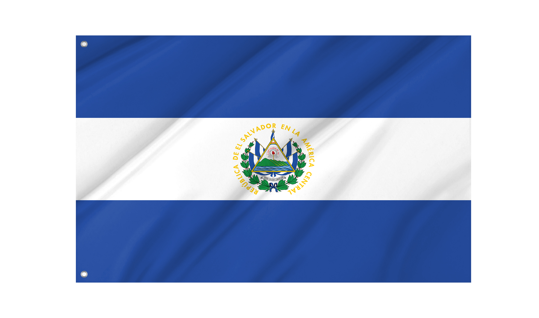 El Salvador Flag for Indoor & Outdoor Use