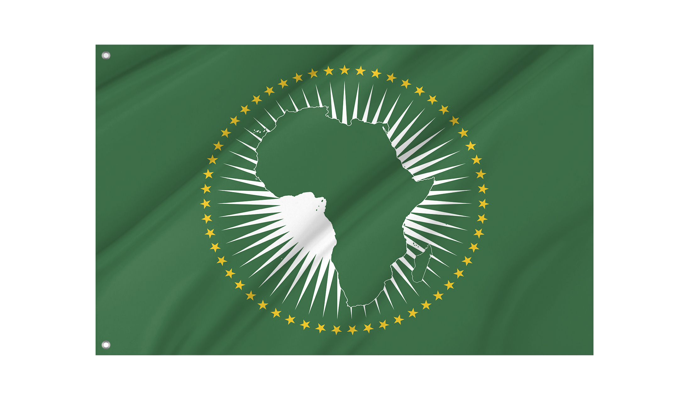 African Union Flag for Indoor & Outdoor Use