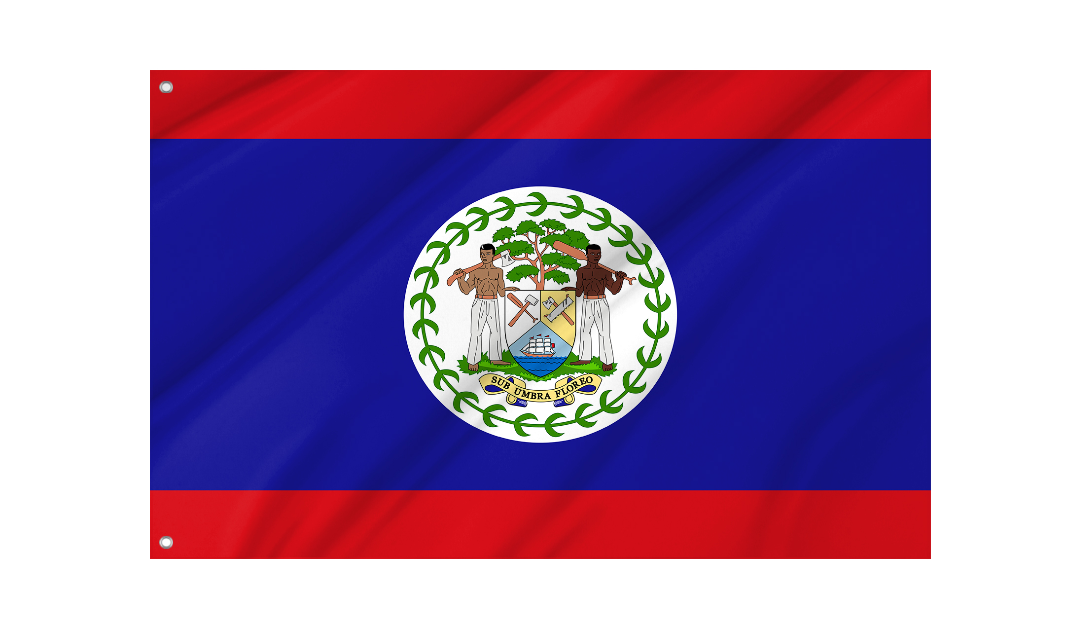 Belize Flag for Indoor & Outdoor Use