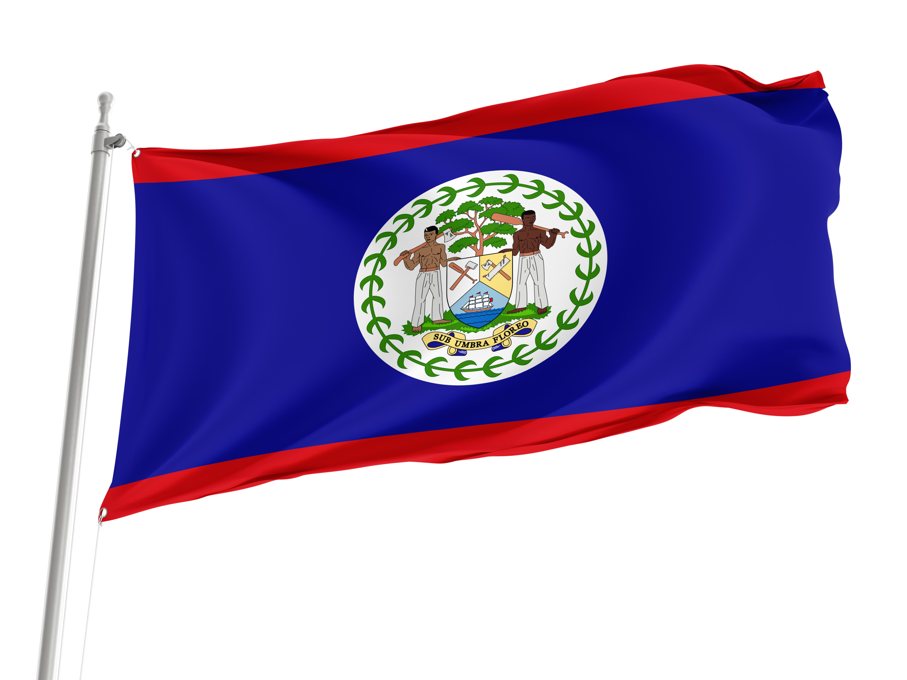 Belize Flag for Indoor & Outdoor Use