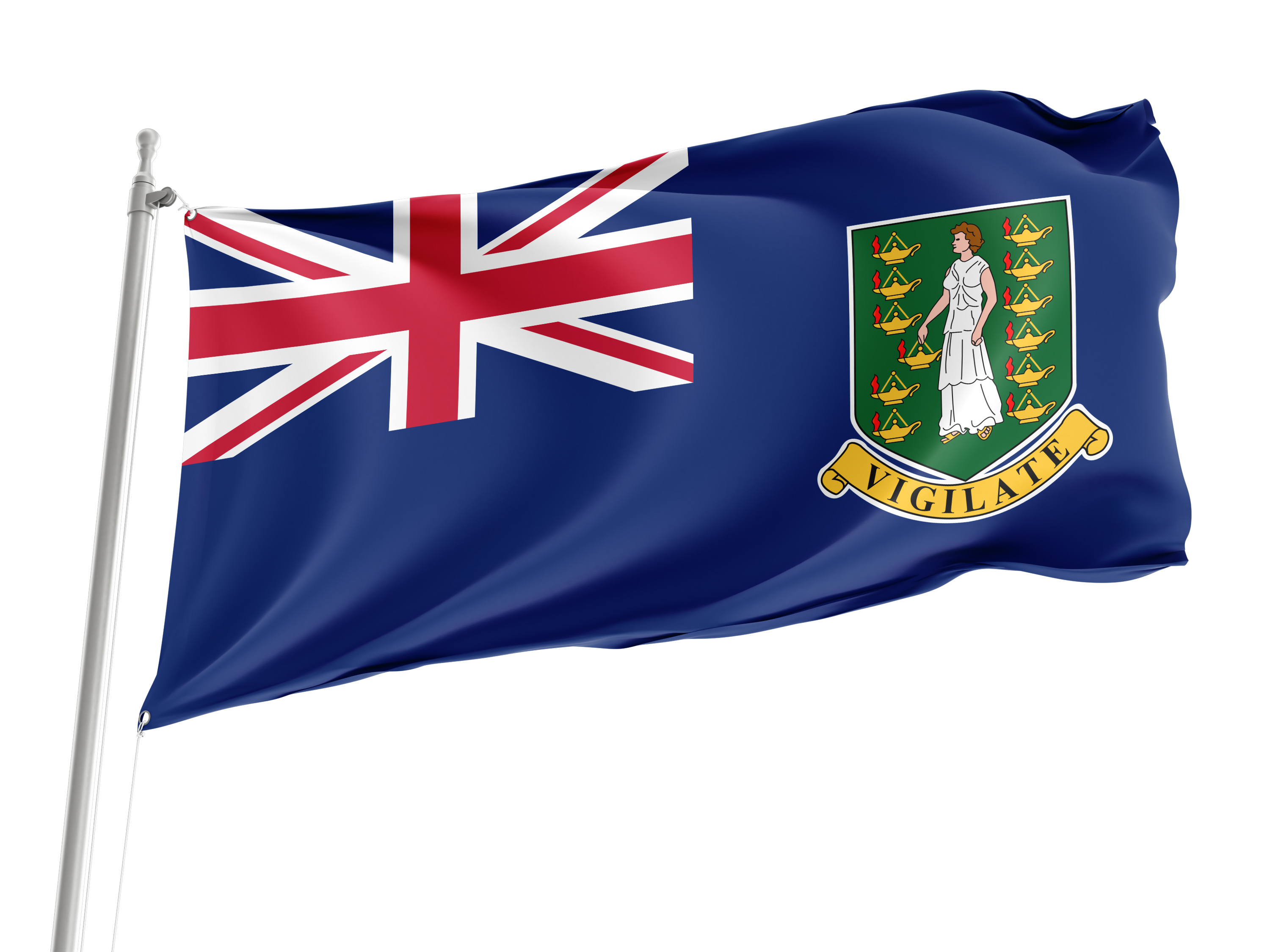 British Virgin Islands Flag for Indoor & Outdoor Use