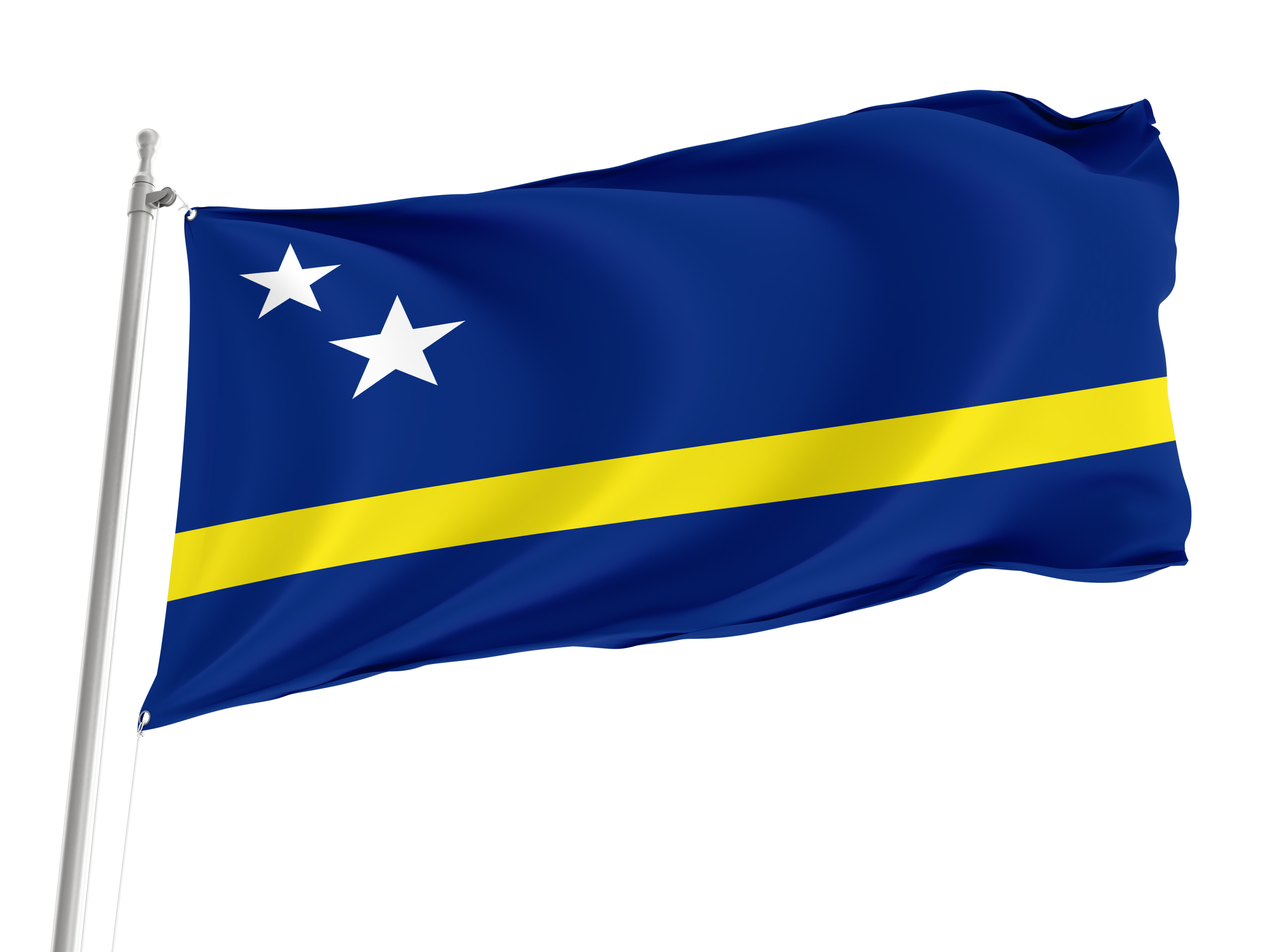 Curacao Flag for Indoor & Outdoor Use