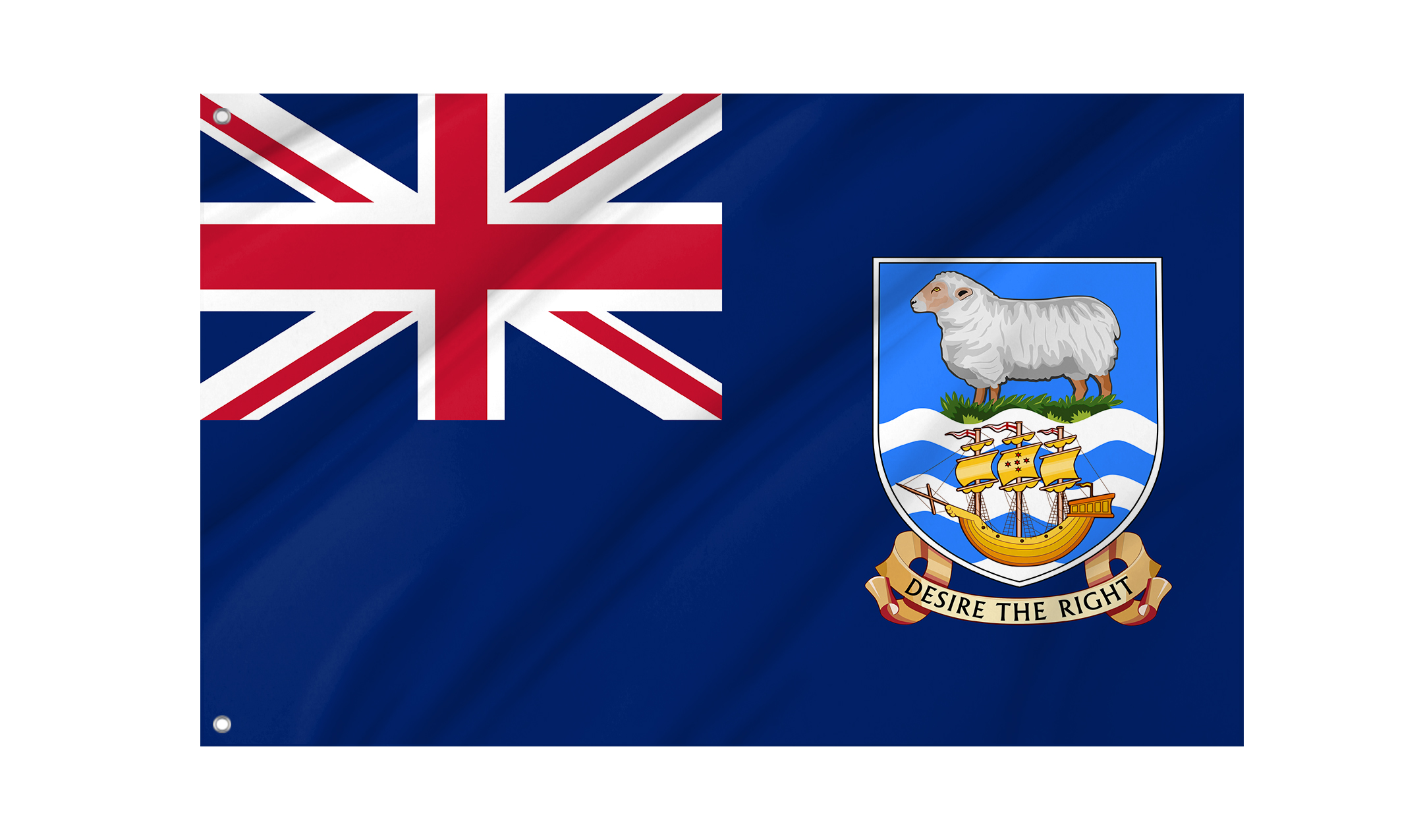 Falkland Islands Flag for Indoor & Outdoor Use