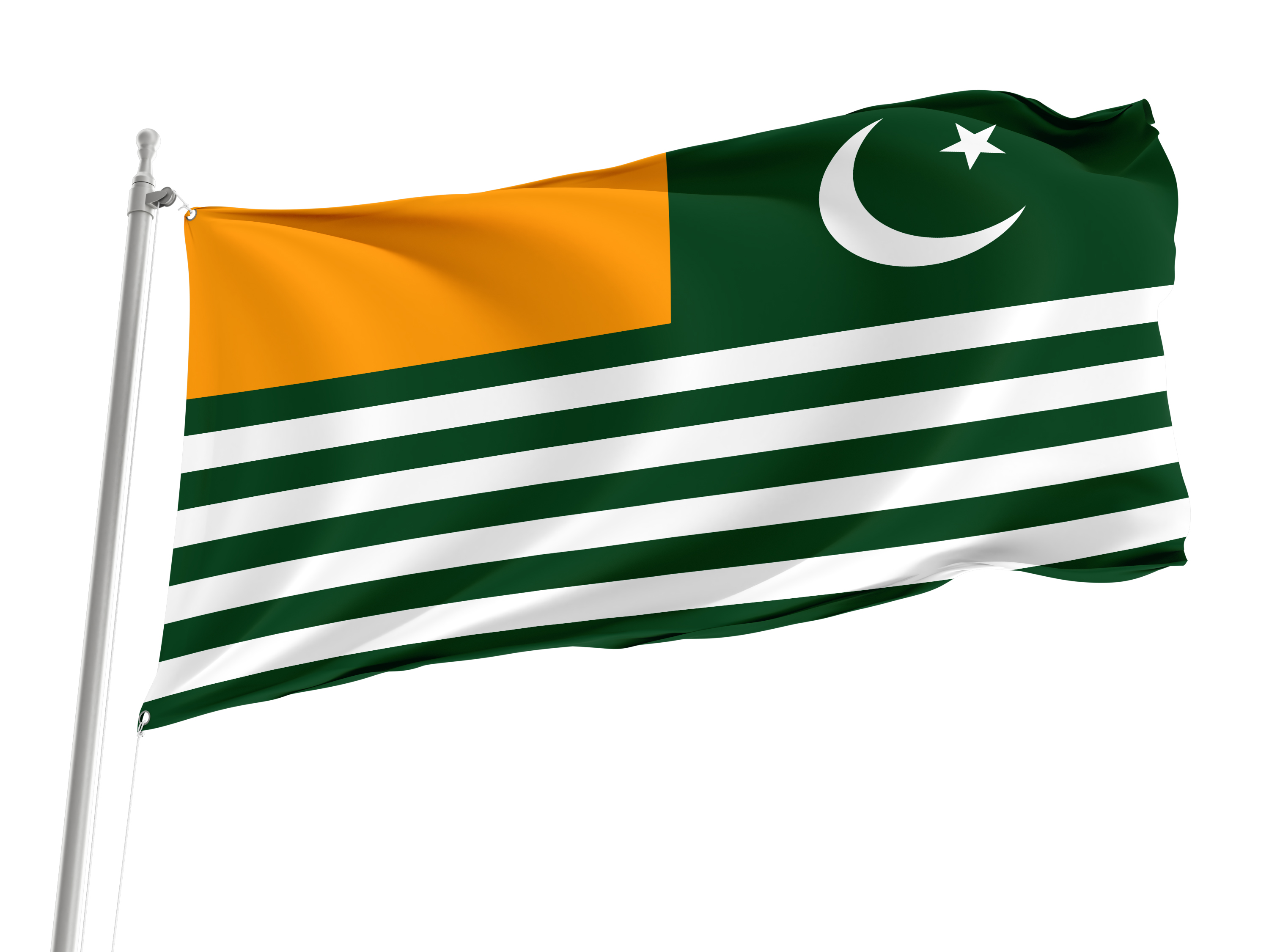 Azad Kashmir Flag for Indoor & Outdoor Use