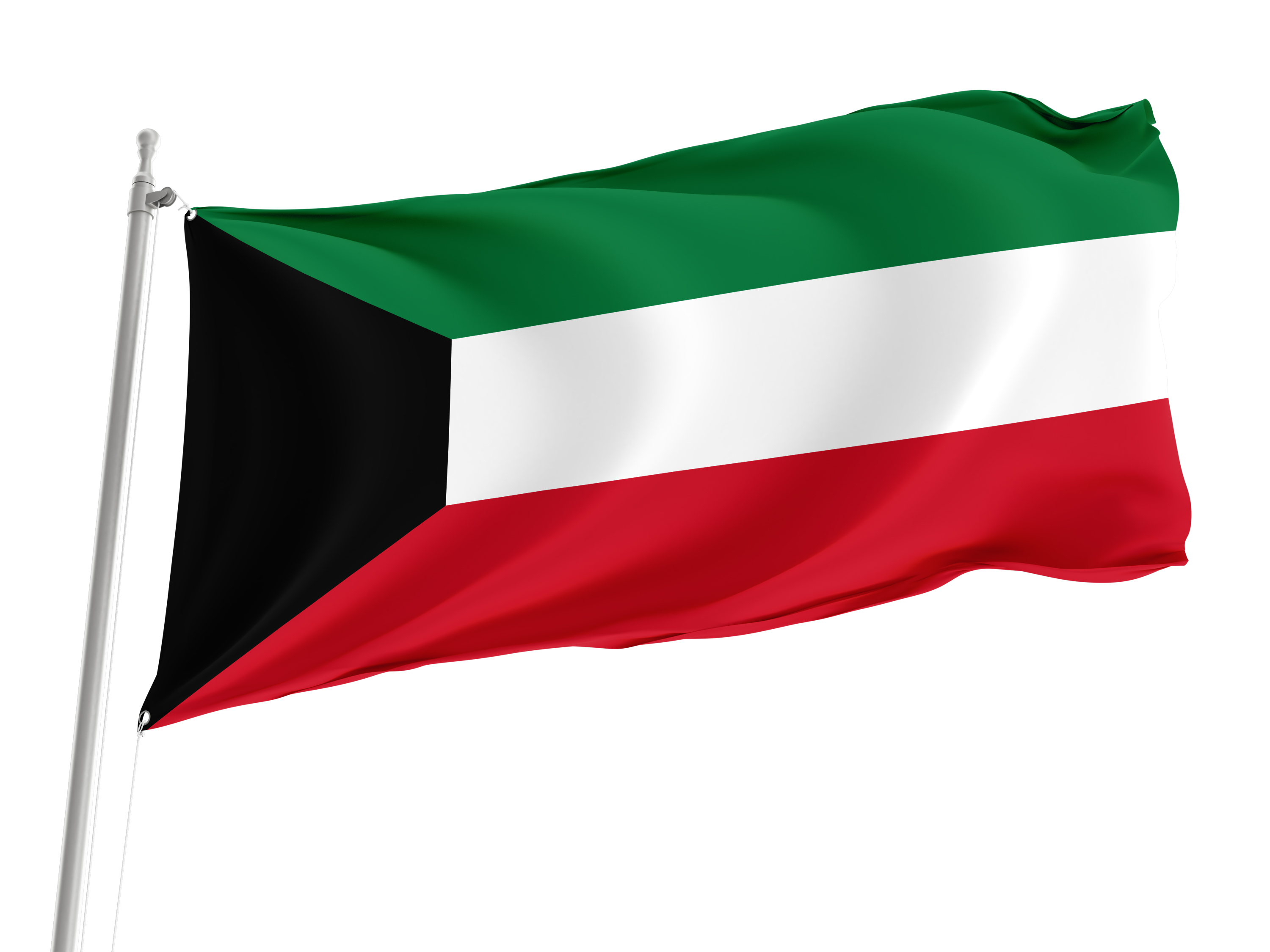 Kuwait Flag for Indoor & Outdoor Use