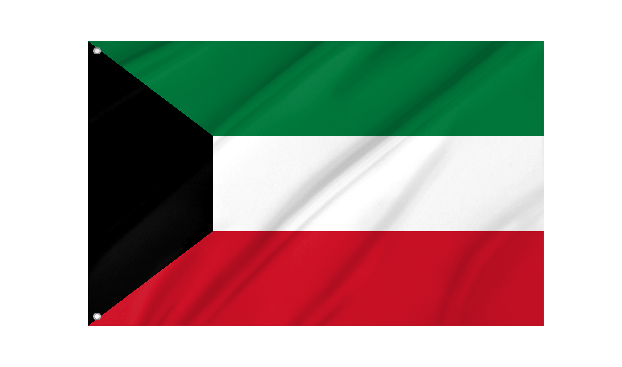 Kuwait Flag for Indoor & Outdoor Use