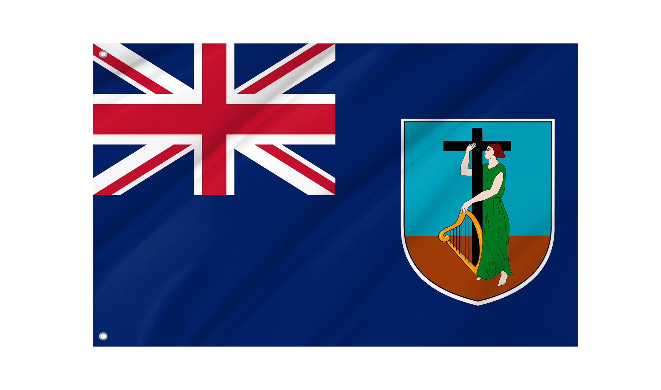 Montserrat Flag for Indoor & Outdoor Use