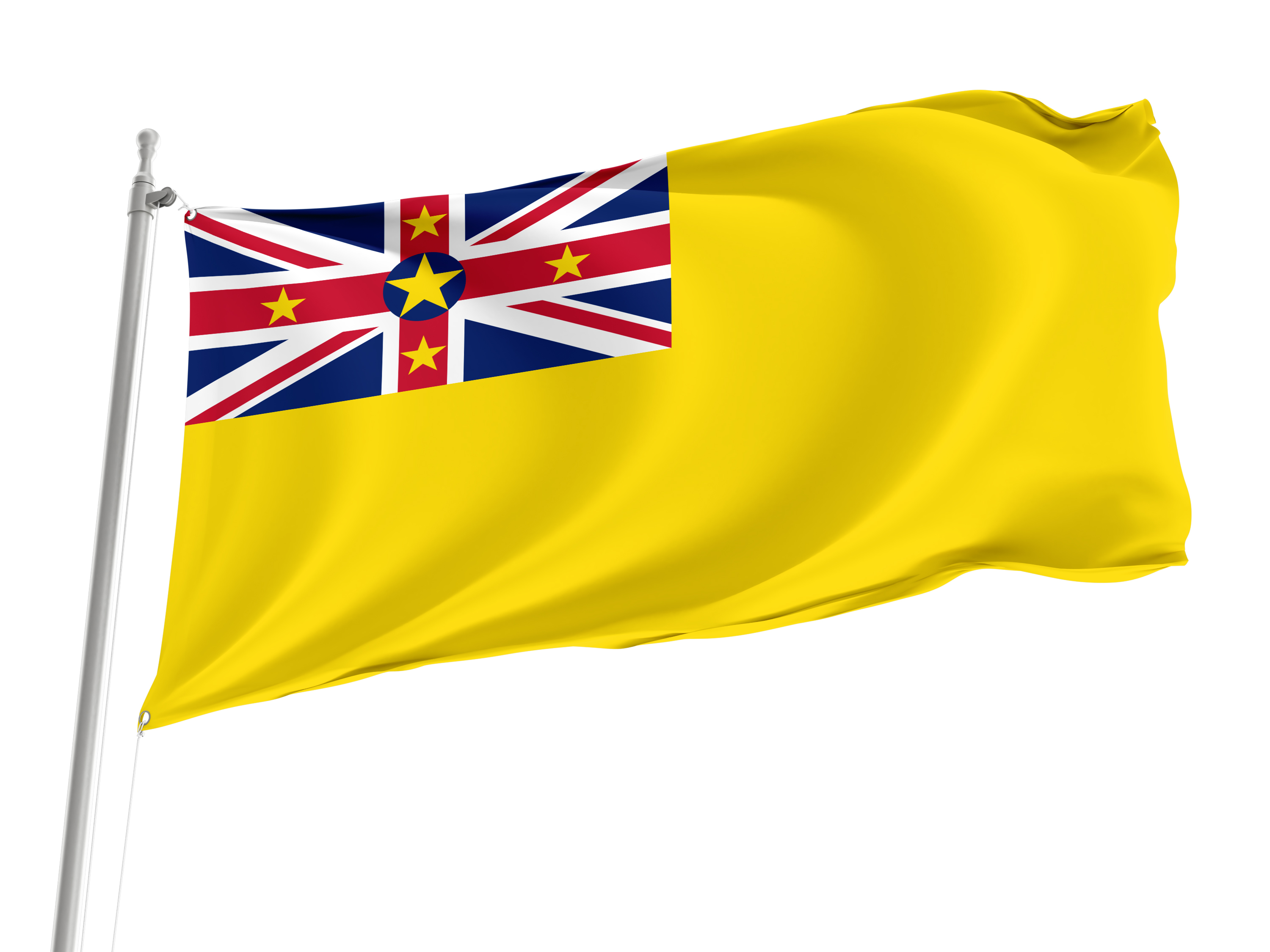 Niue Flag for Indoor & Outdoor Use