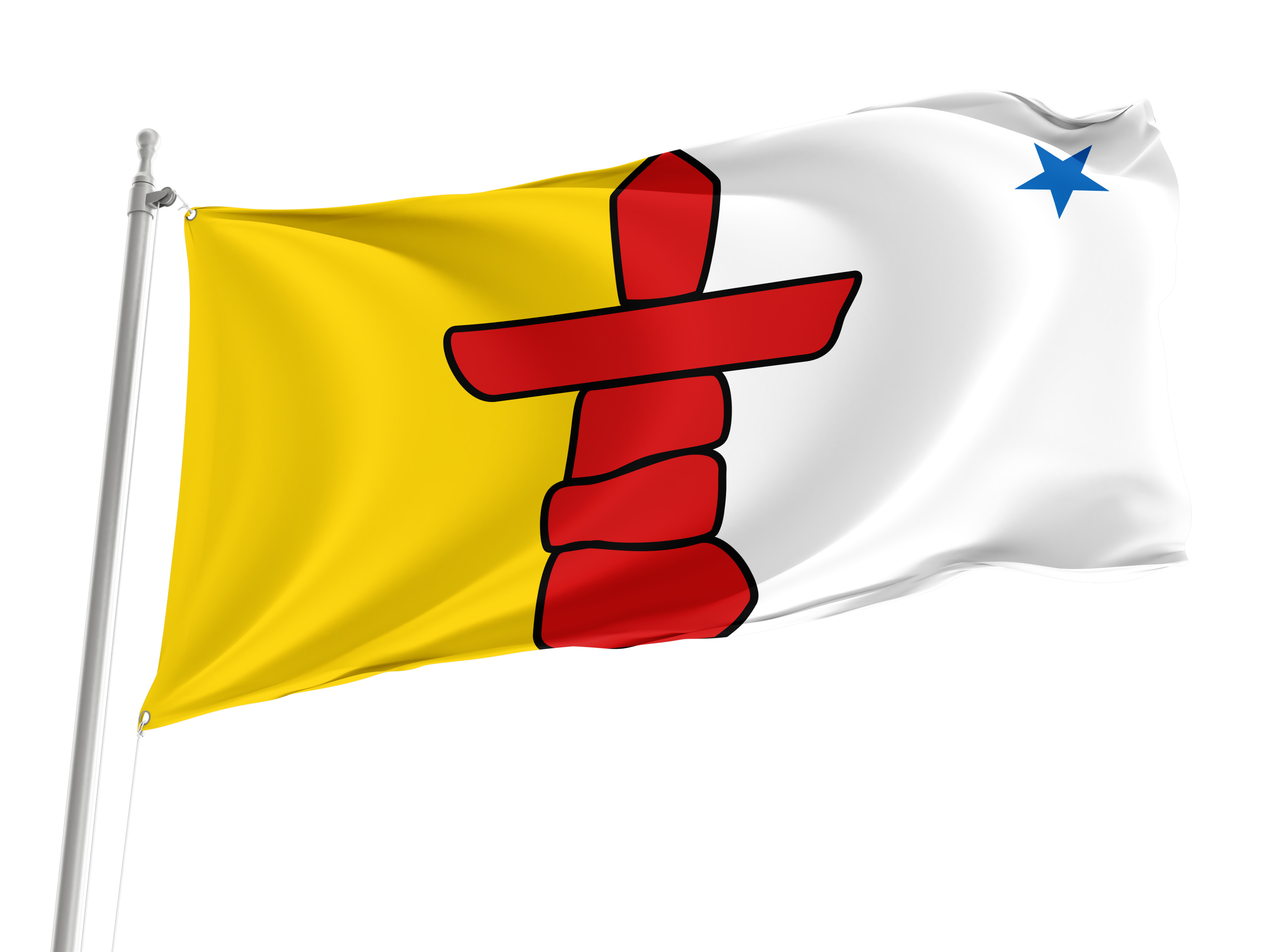 Nunavut Flag for Indoor & Outdoor Use