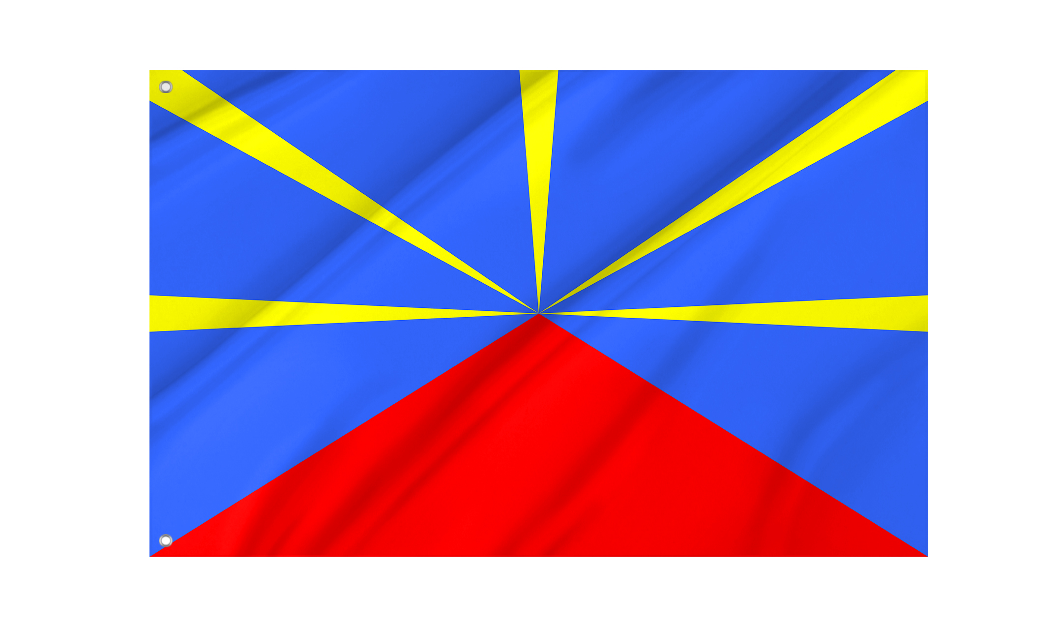 Réunion Flag for Indoor & Outdoor Use