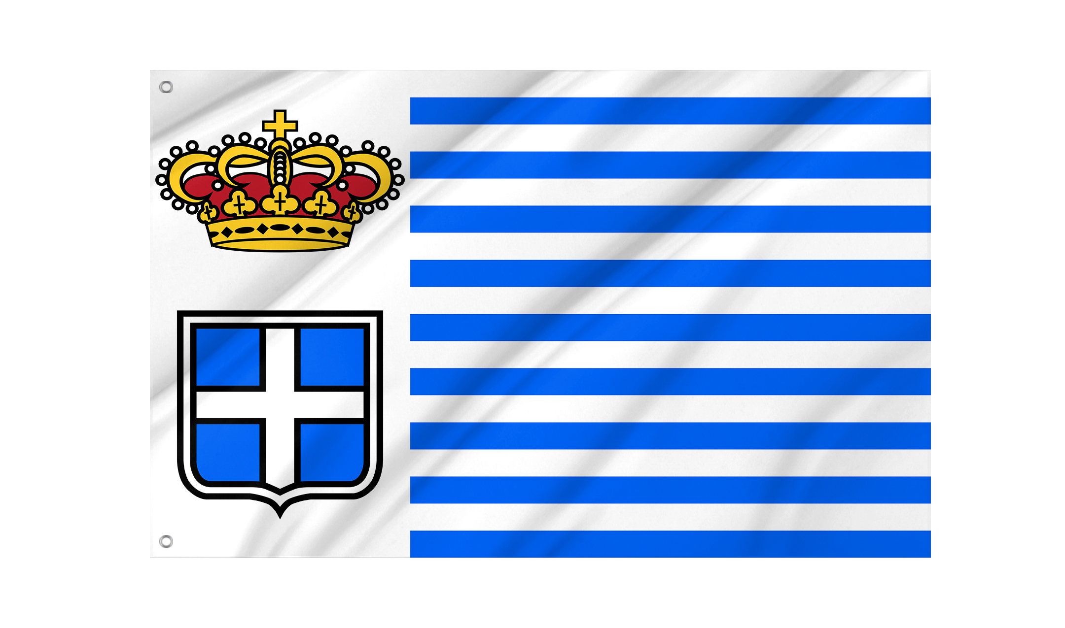 Seborga Flag for Indoor & Outdoor Use