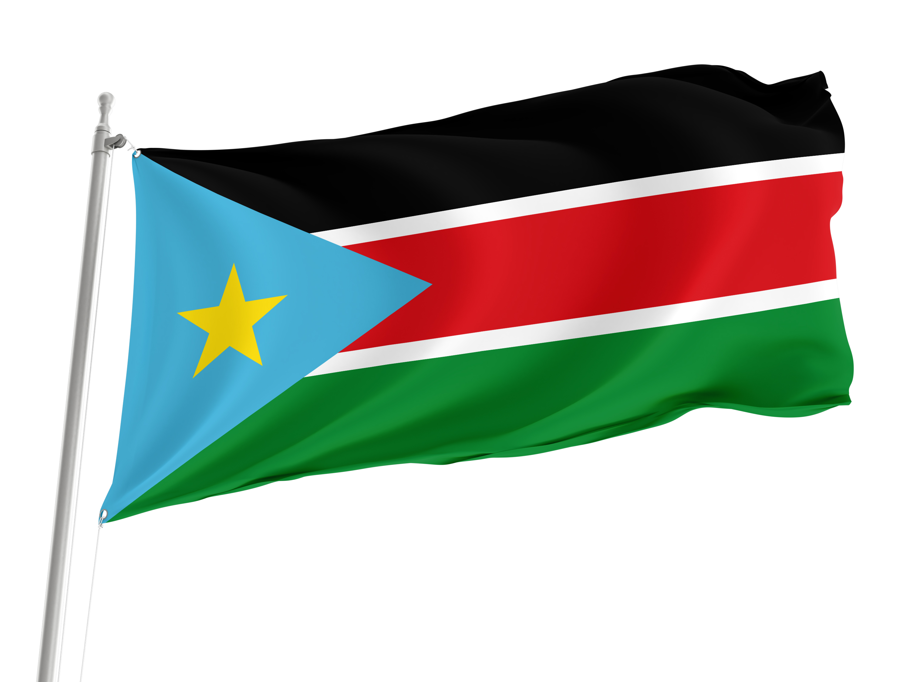 South Sudan Flag for Indoor & Outdoor Use