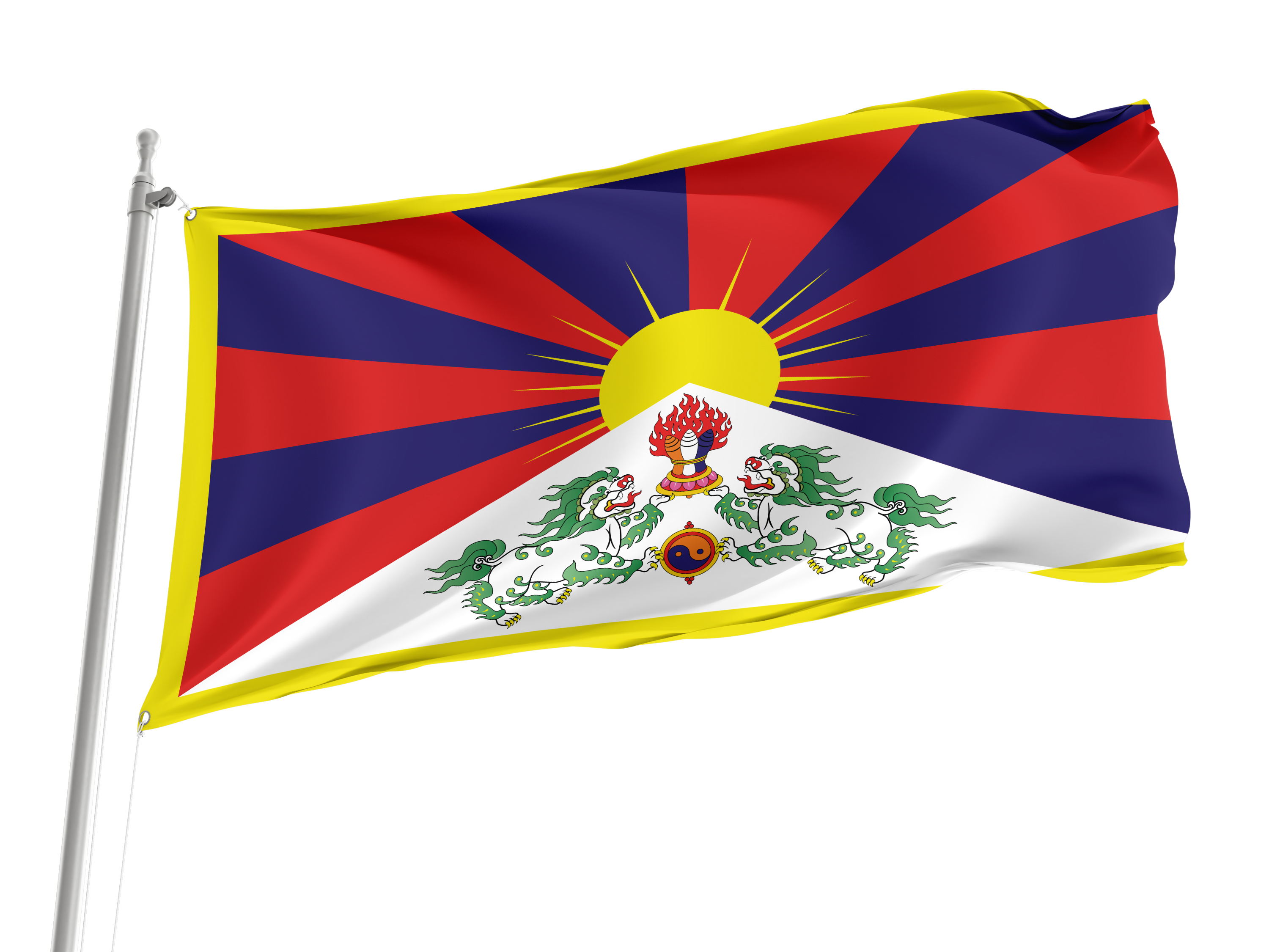 Tibet Flag for Indoor & Outdoor Use