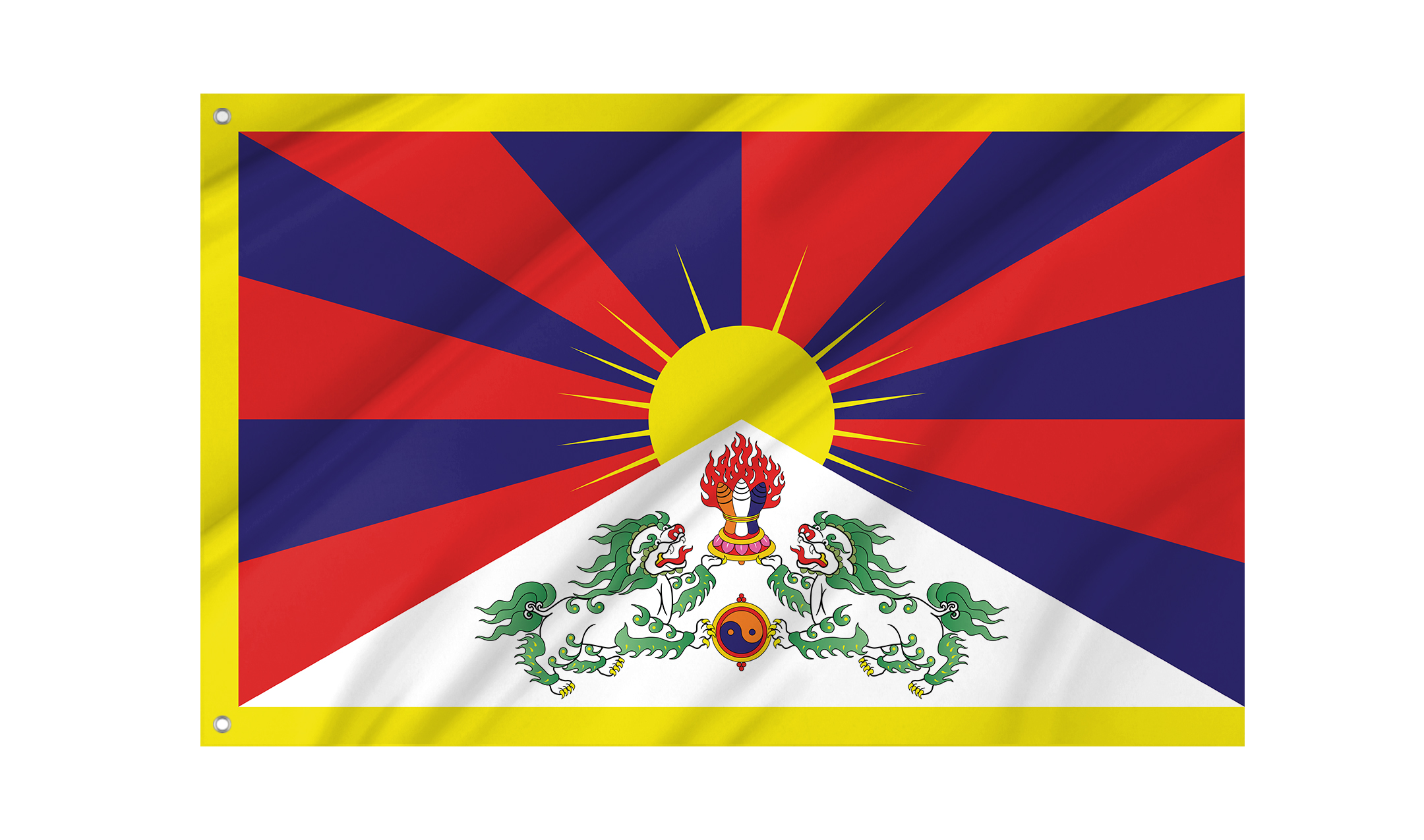 Tibet Flag for Indoor & Outdoor Use