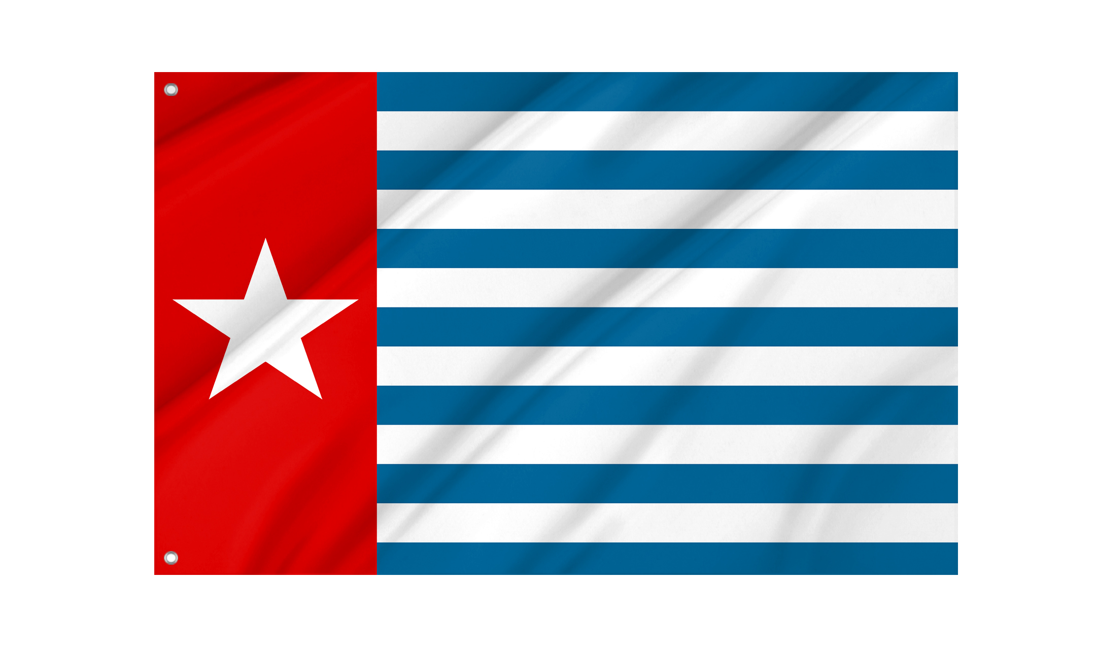 West Papua Flag for Indoor & Outdoor Use
