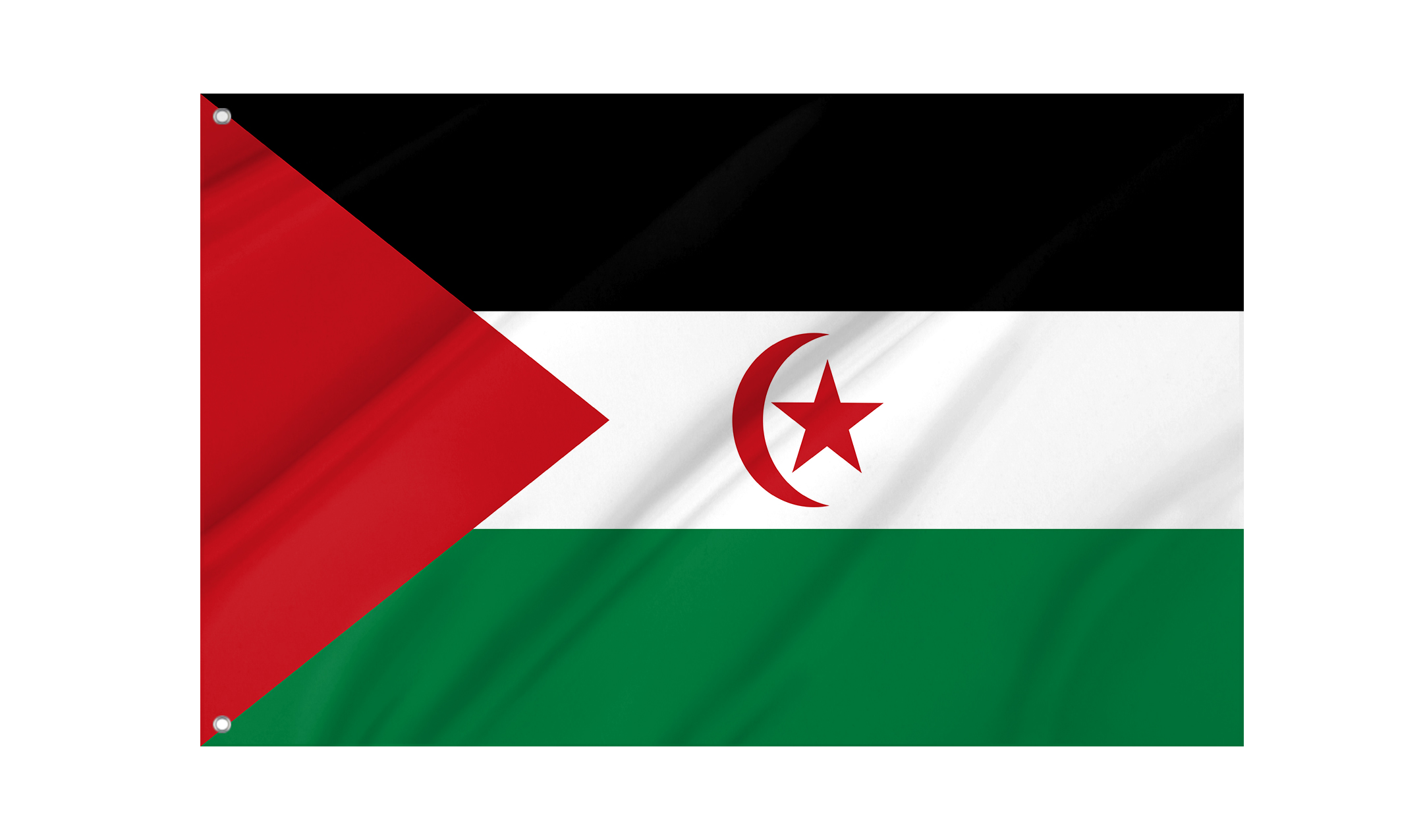 Western Sahara Flag for Indoor & Outdoor Use