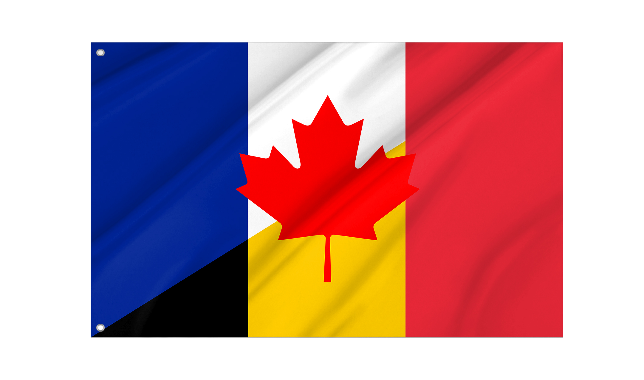 French language Friendship Flag for Indoor & Outdoor Use