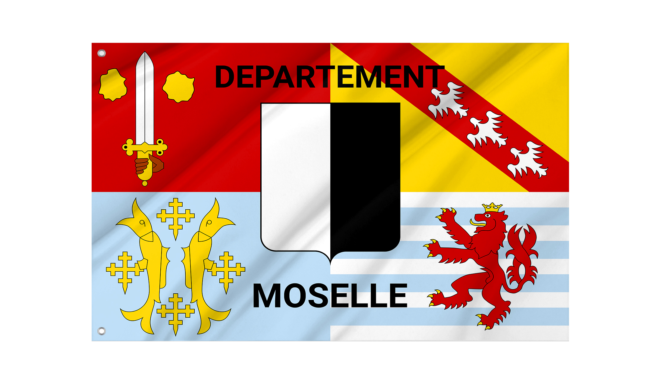 Department Moselle Flag for Indoor & Outdoor Use